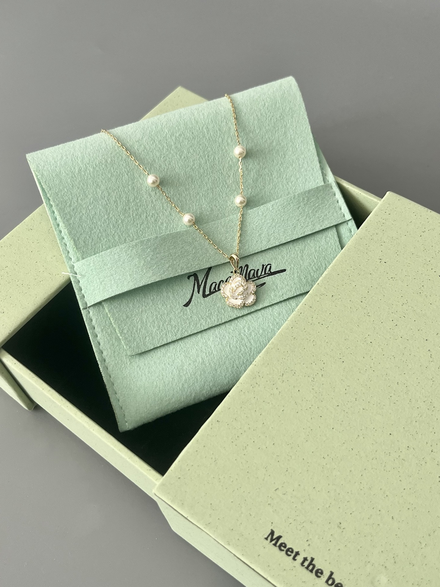 有被这条项链美到