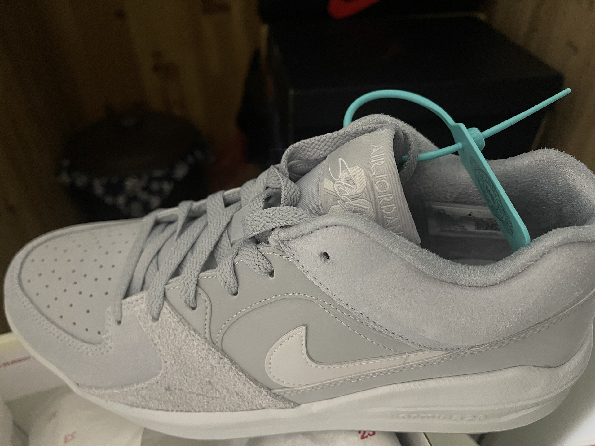 custom review-Джордан Stadium 90 противоскользящий низкий топ повседневный мужской серый