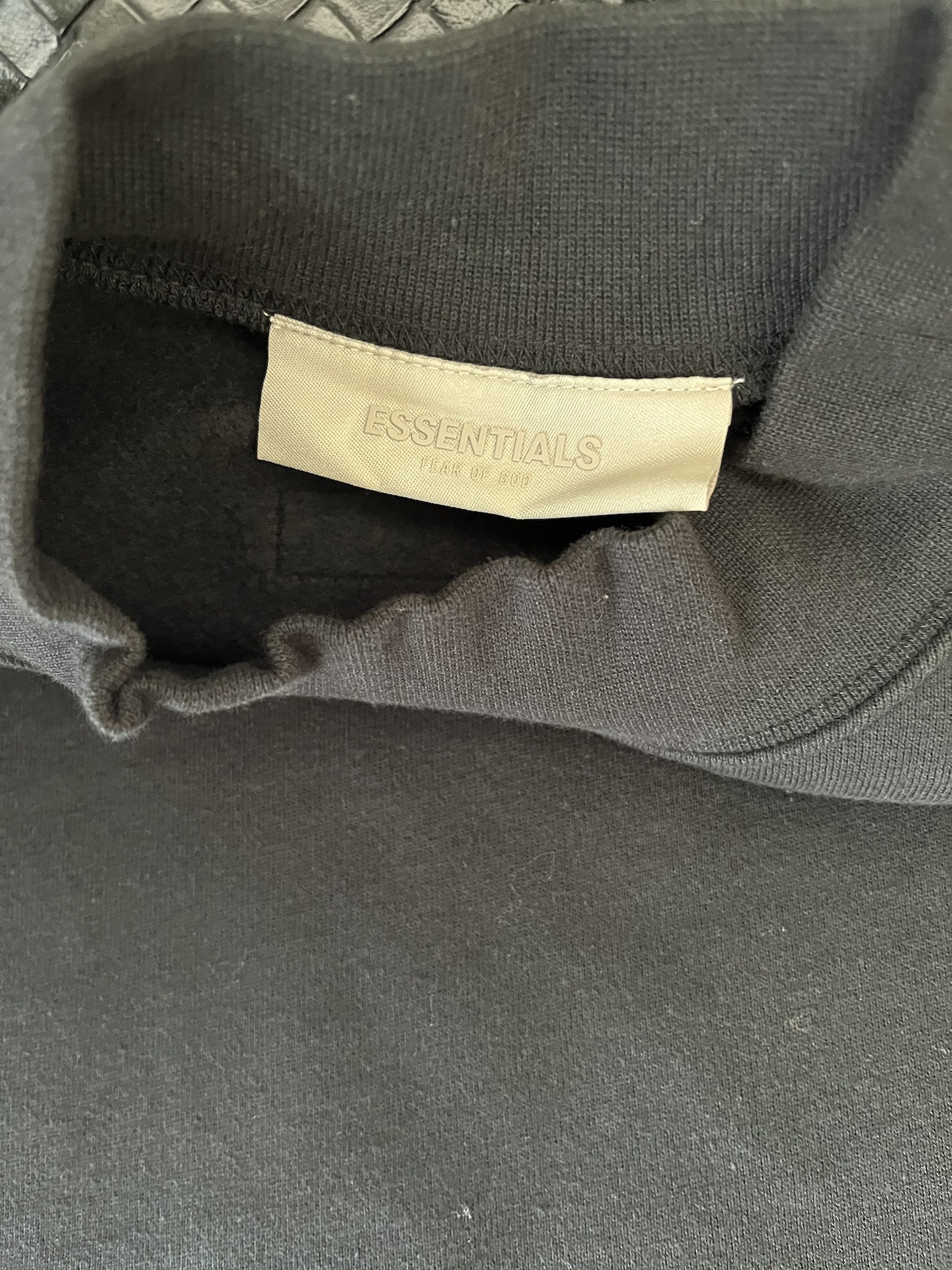 custom review-Fear Of God Essentials Свитшот Унисекс Черный
