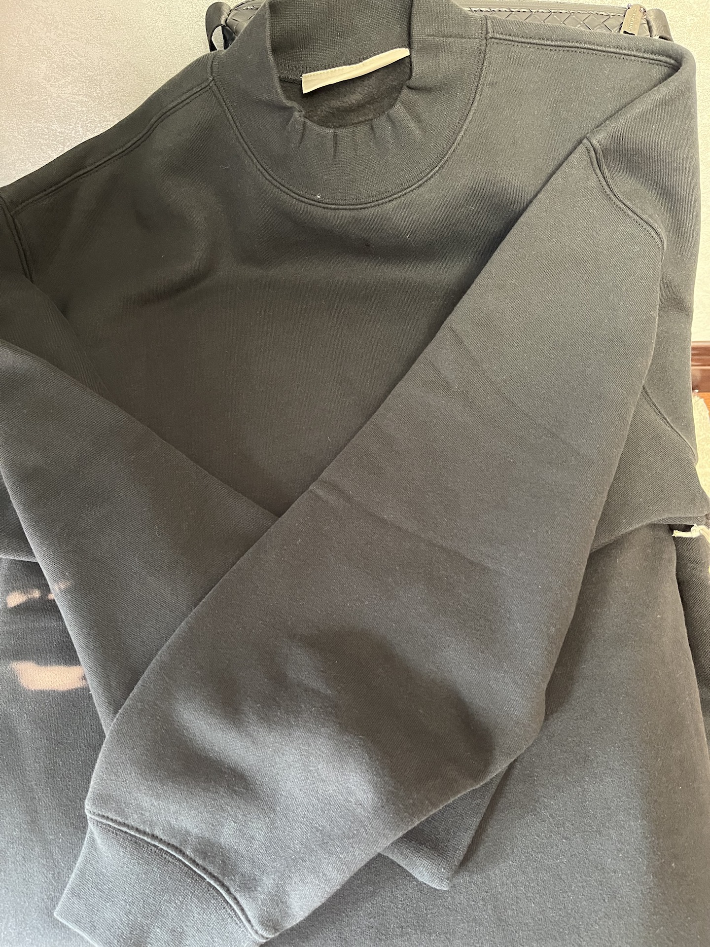 custom review-Fear Of God Essentials Свитшот Унисекс Черный