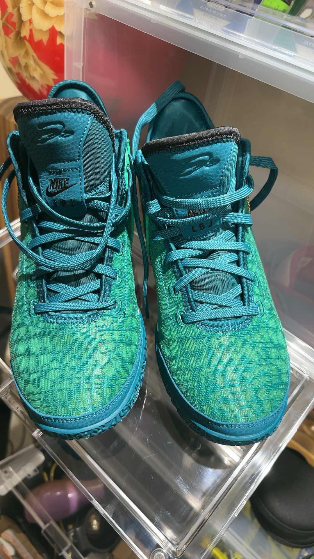 custom review-Nike LeBron NXXT Gen MID Топ Баскетбольные кроссовки Мужской Темно-зеленый