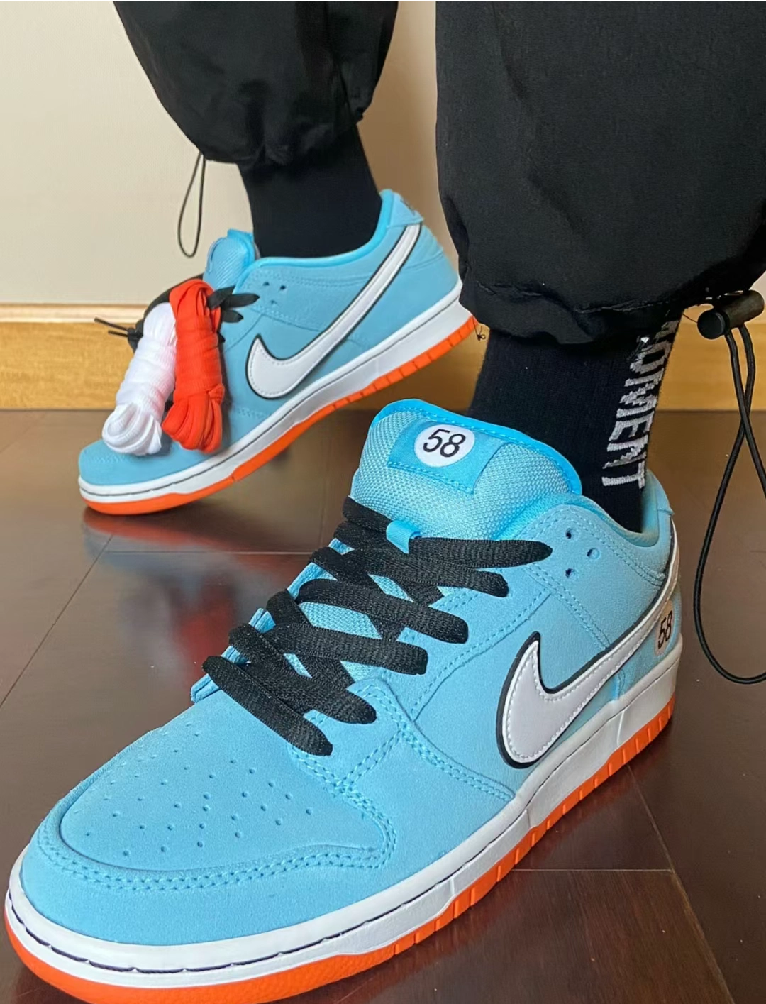 custom review-Nike Dunk SB Low Top Скейтборд Кроссовки Унисекс Синий Белый