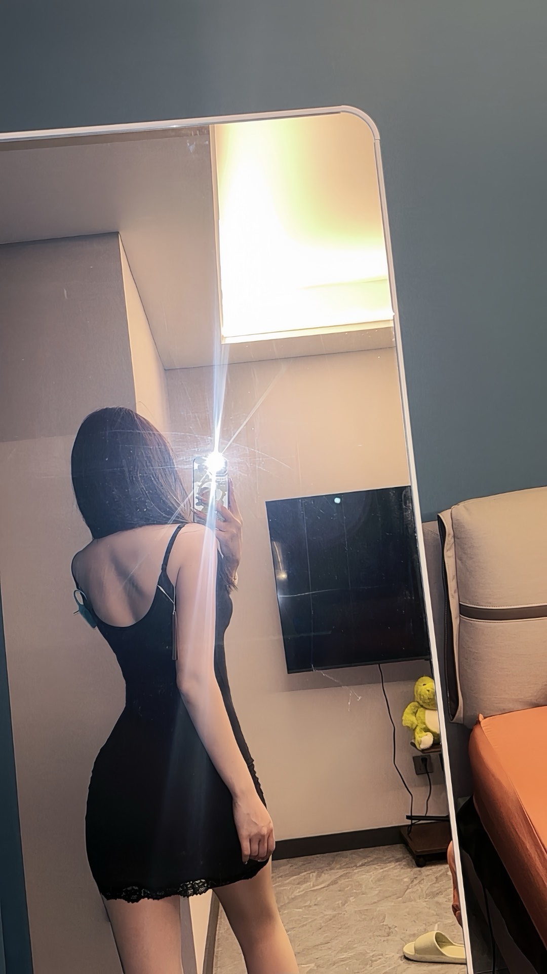 custom review-SKIMS Черные Женские Слиплатья