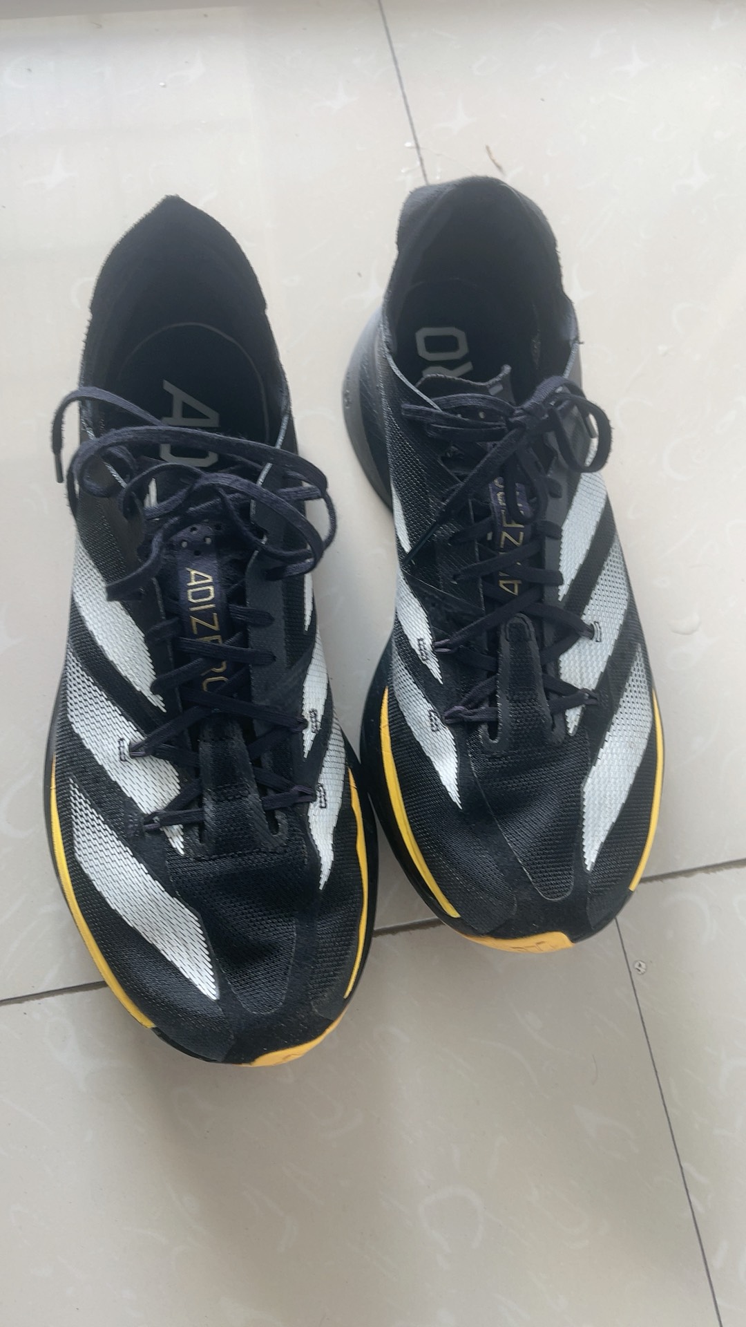 custom review-Adidas Adizero Adios Pro 3 Black Spark