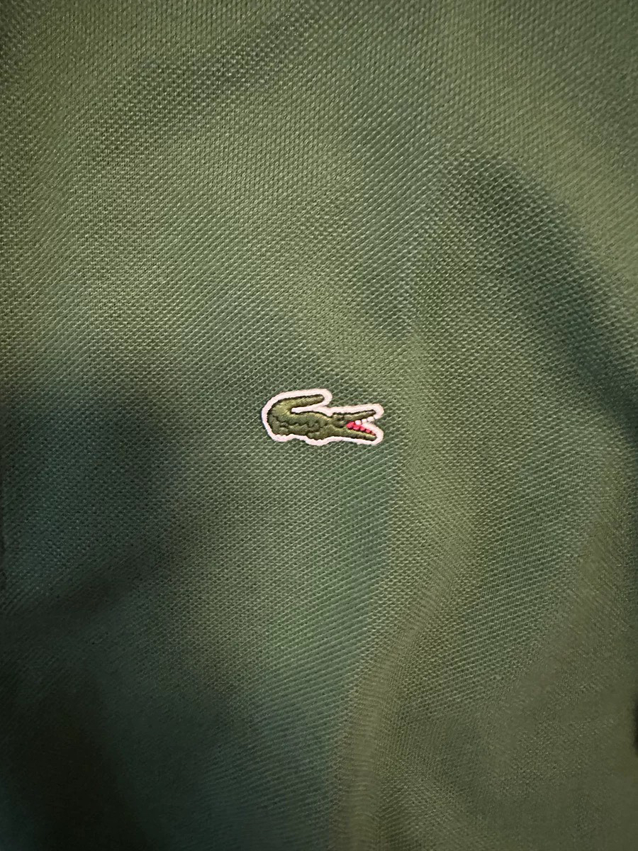 custom review-Зеленая мужская поло от LACOSTE Collaboration