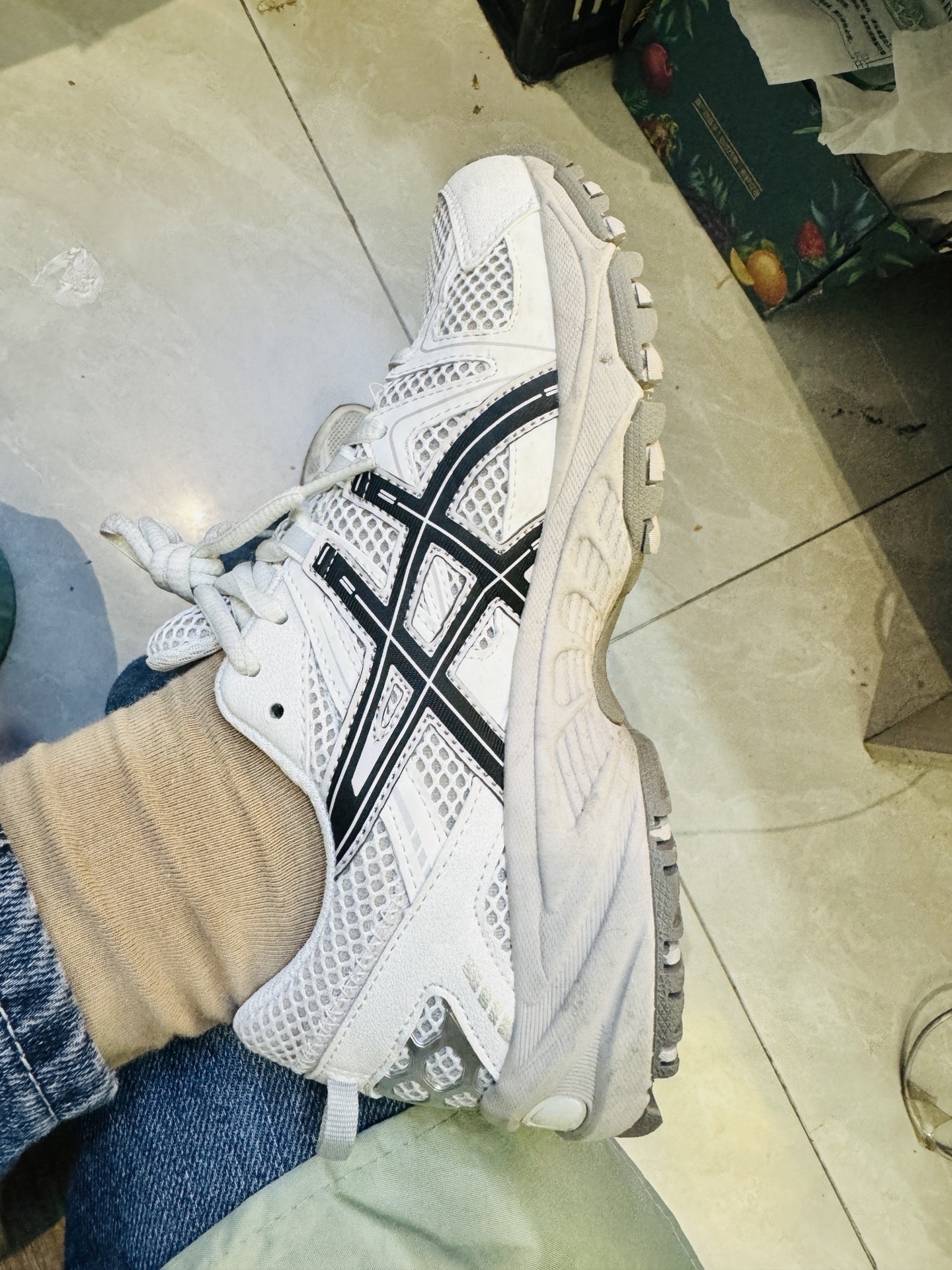 custom review-ASICS Гель Kahana TR Low Топ Повседневная обувь Женская Белый Серый Черный