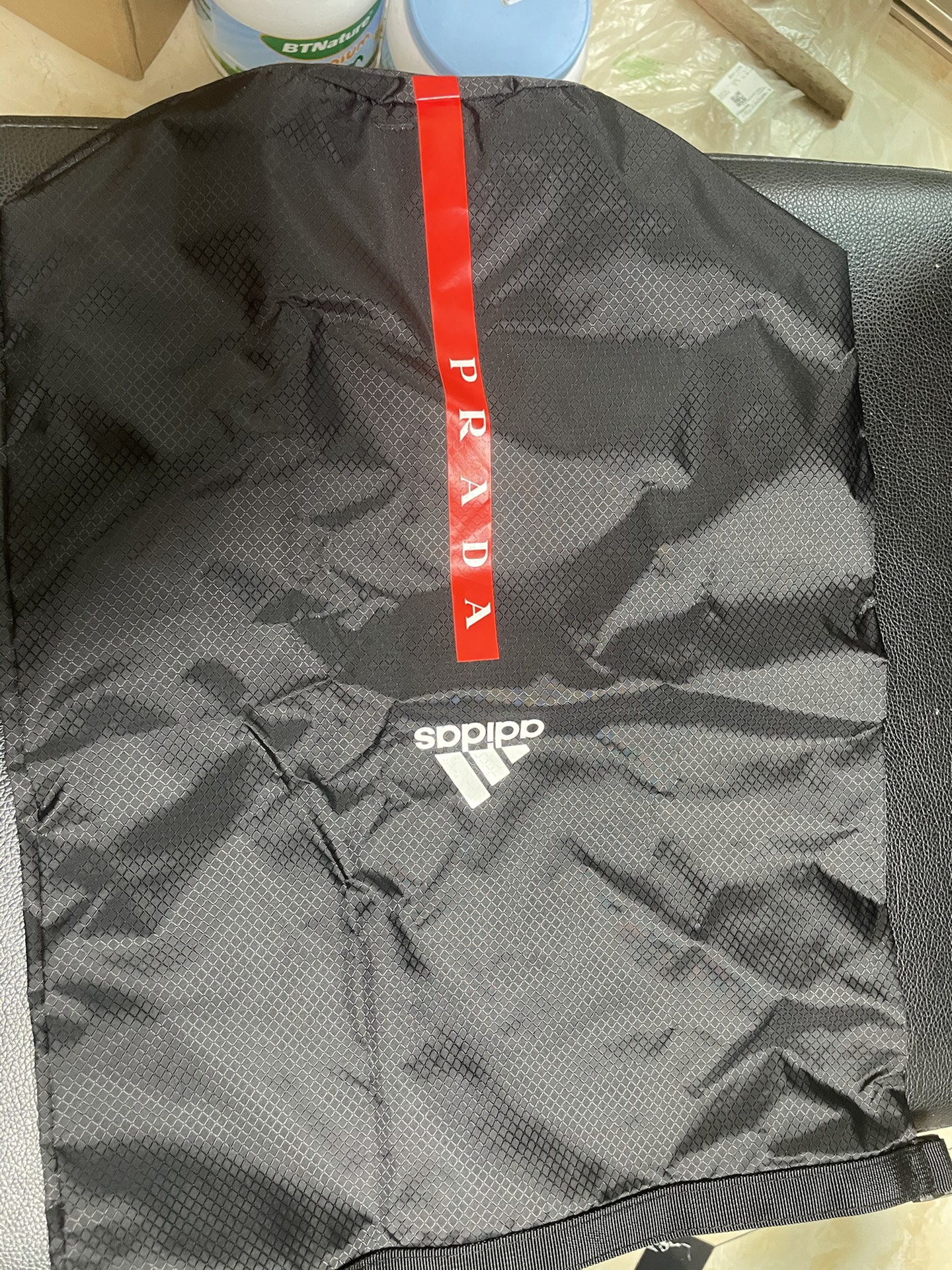 custom review-PRADA x Adidas Luna Rossa 21 PU (полиуретан) текстиль устойчивый к истиранию низкие кеды для бега унисекс