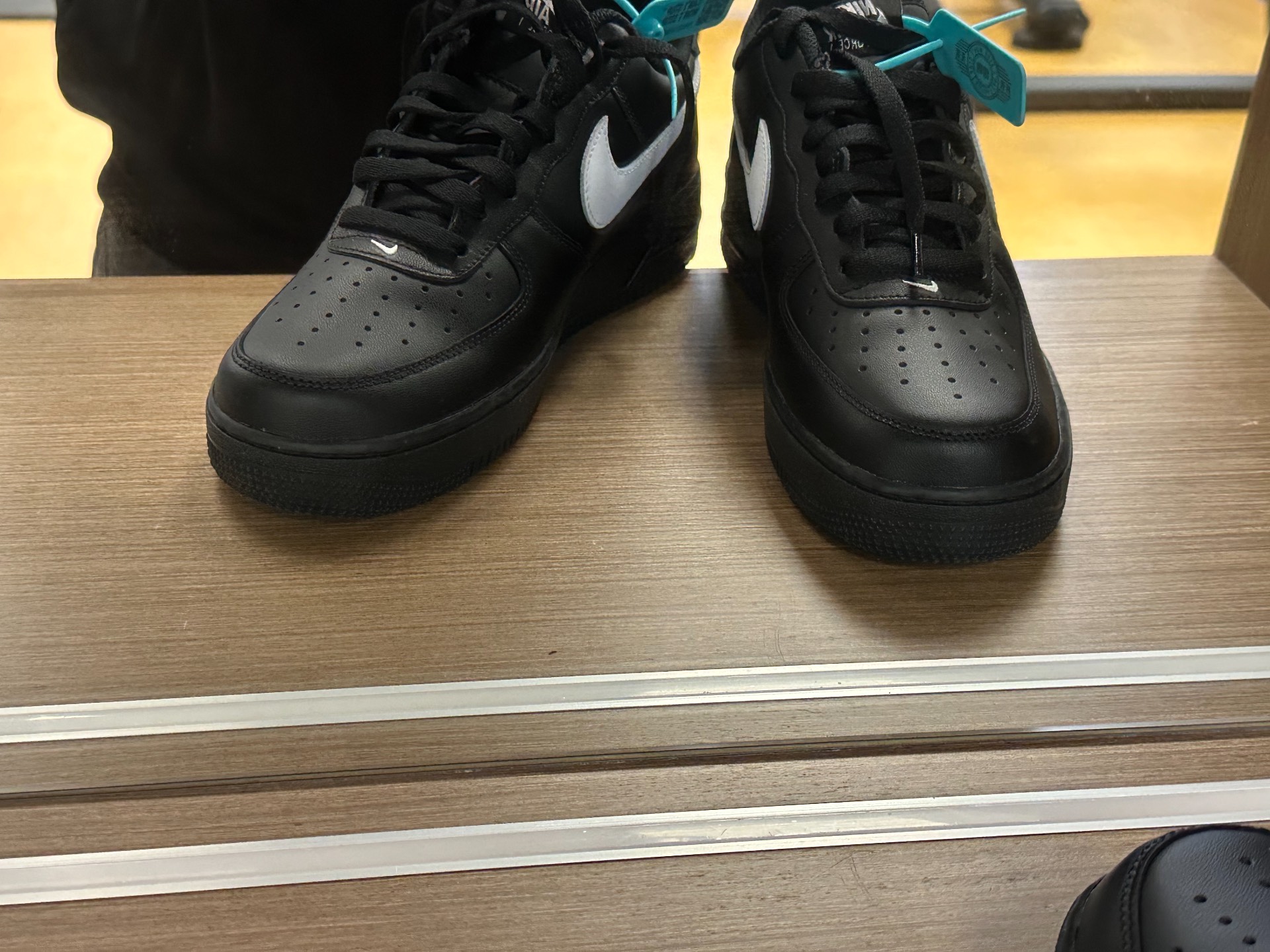 custom review-Nike Air Force 1 Low 'Black White 2023'