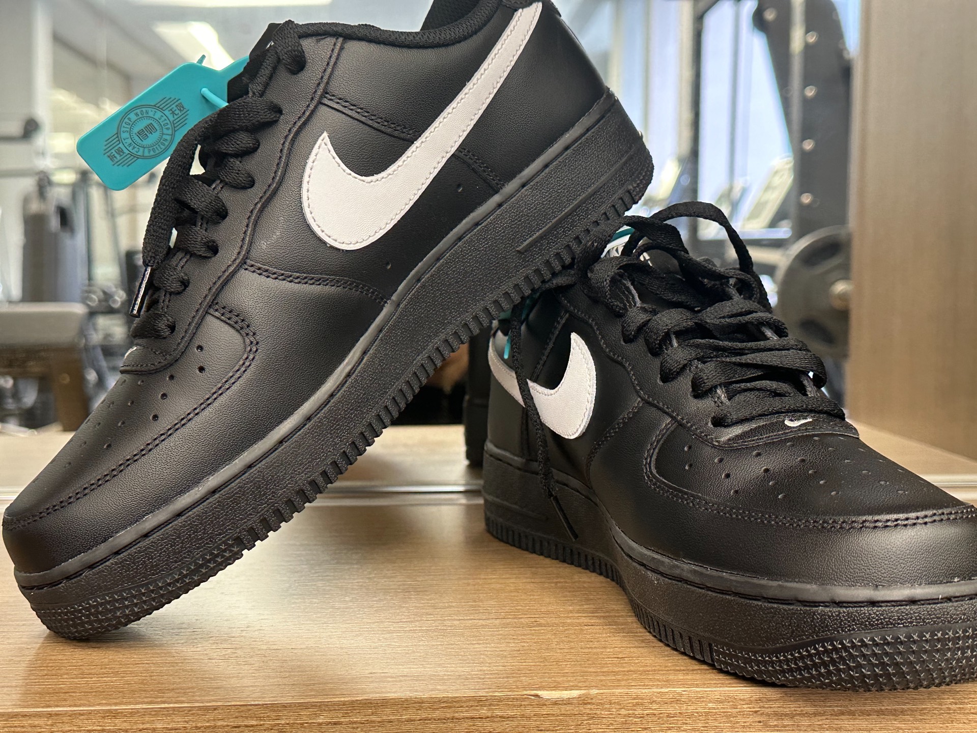 custom review-Nike Air Force 1 Low 'Black White 2023'
