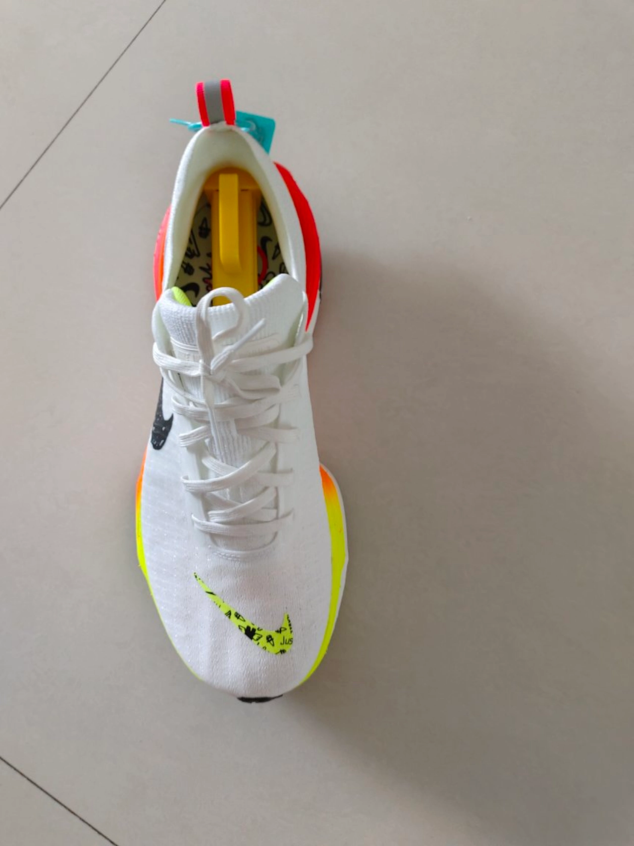 custom review-Nike Invincible 3 Амортизация Устойчивый к истиранию Дышащий Низкий Топ Повседневные Тренировочные Беговые кроссовки Мужские Белый Красный