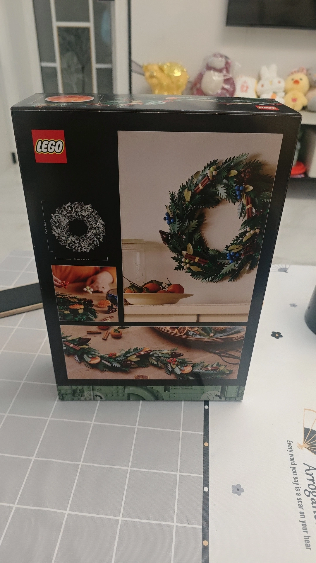 custom review-Лего Рождество Венок Конструкторы 1194 шт. 10340