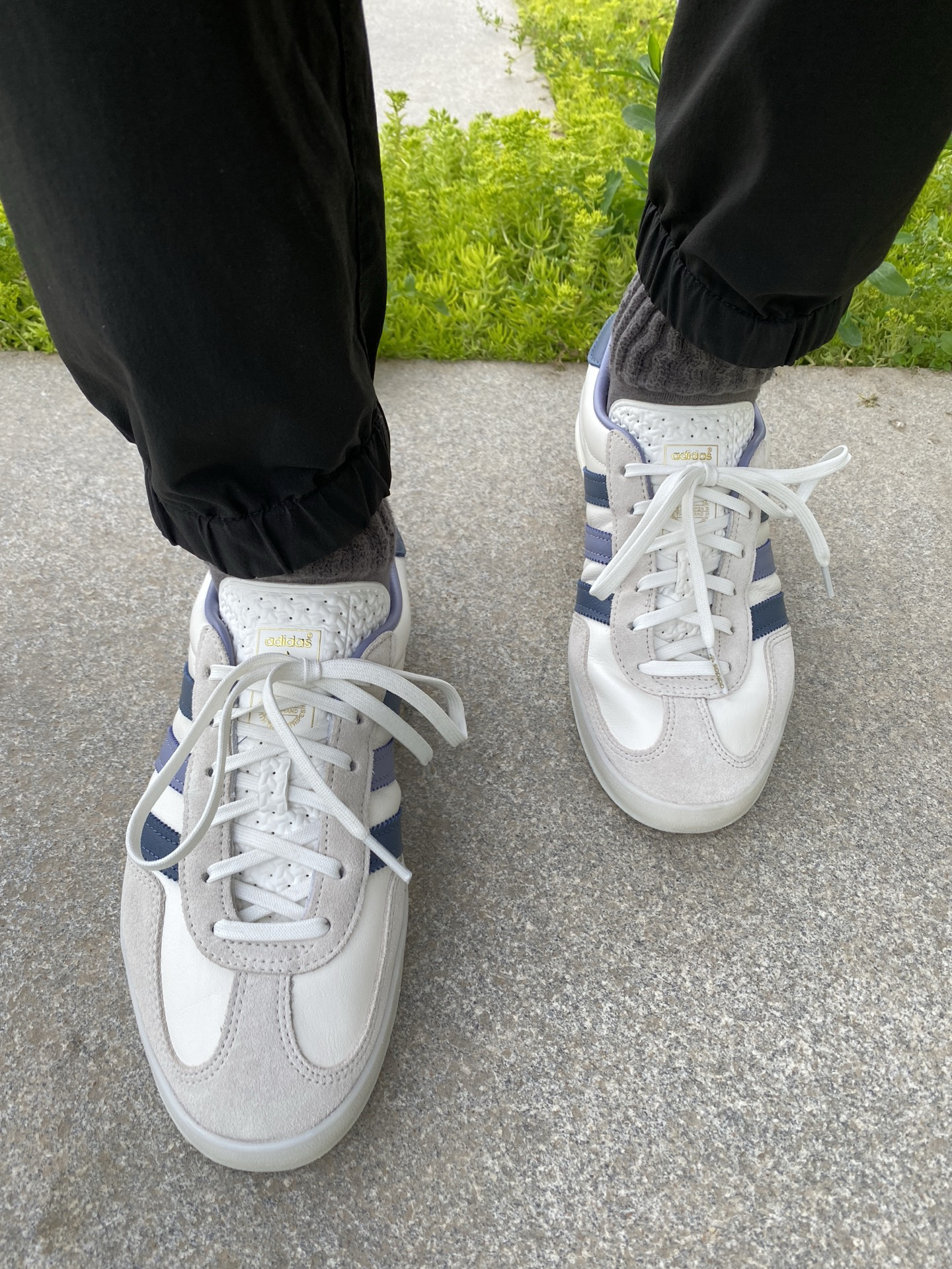 custom review-Adidas Gazelle Indoor White Preloved Ink