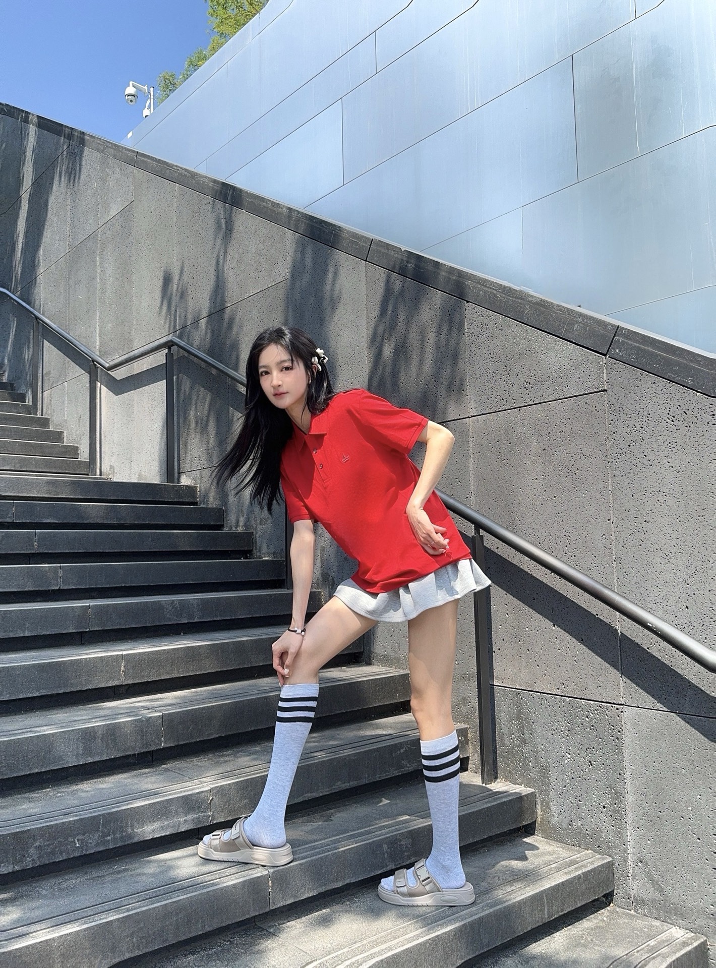 袜子配凉拖真的是"精致土"嘛