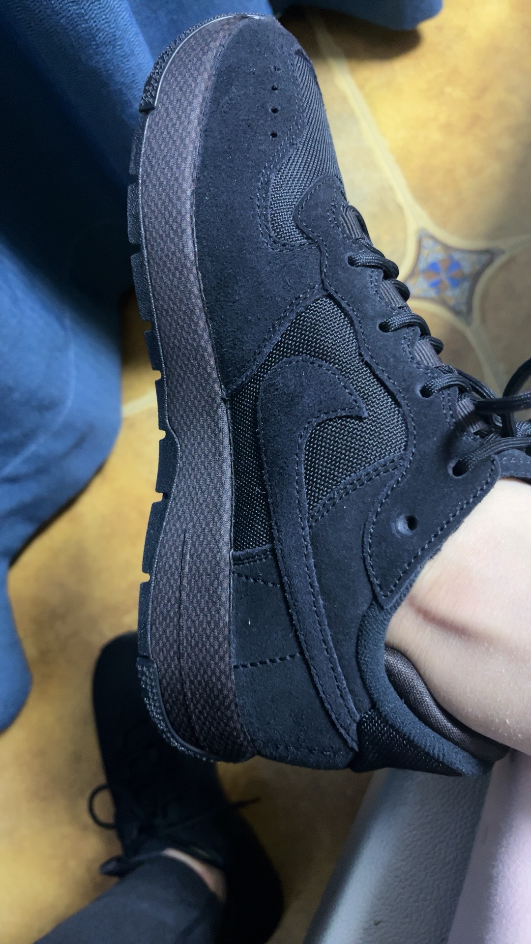 custom review-Nike Air Force 1 WILD Slip-resistant Shock Absorbers Низкие Скейтбординг Кроссовки Женские Черные