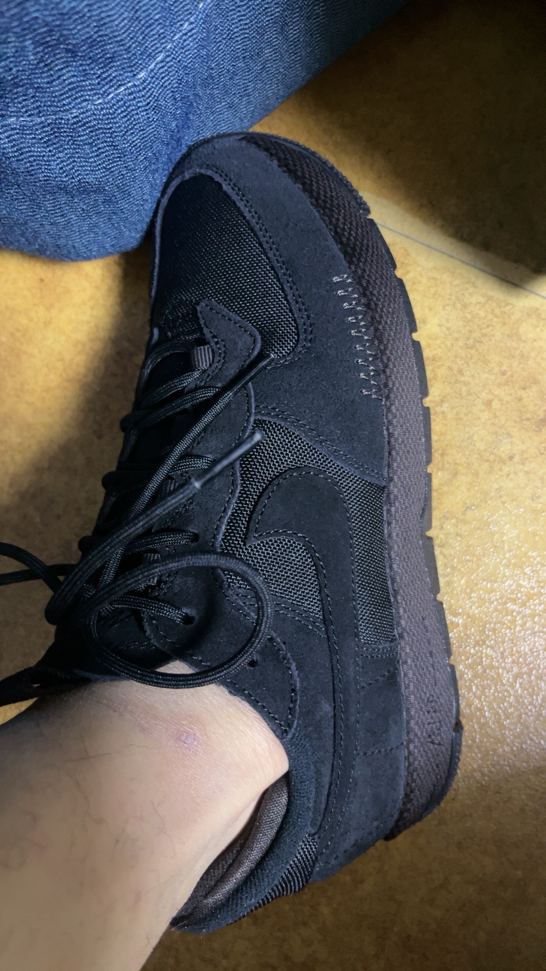 custom review-Nike Air Force 1 WILD Slip-resistant Shock Absorbers Низкие Скейтбординг Кроссовки Женские Черные