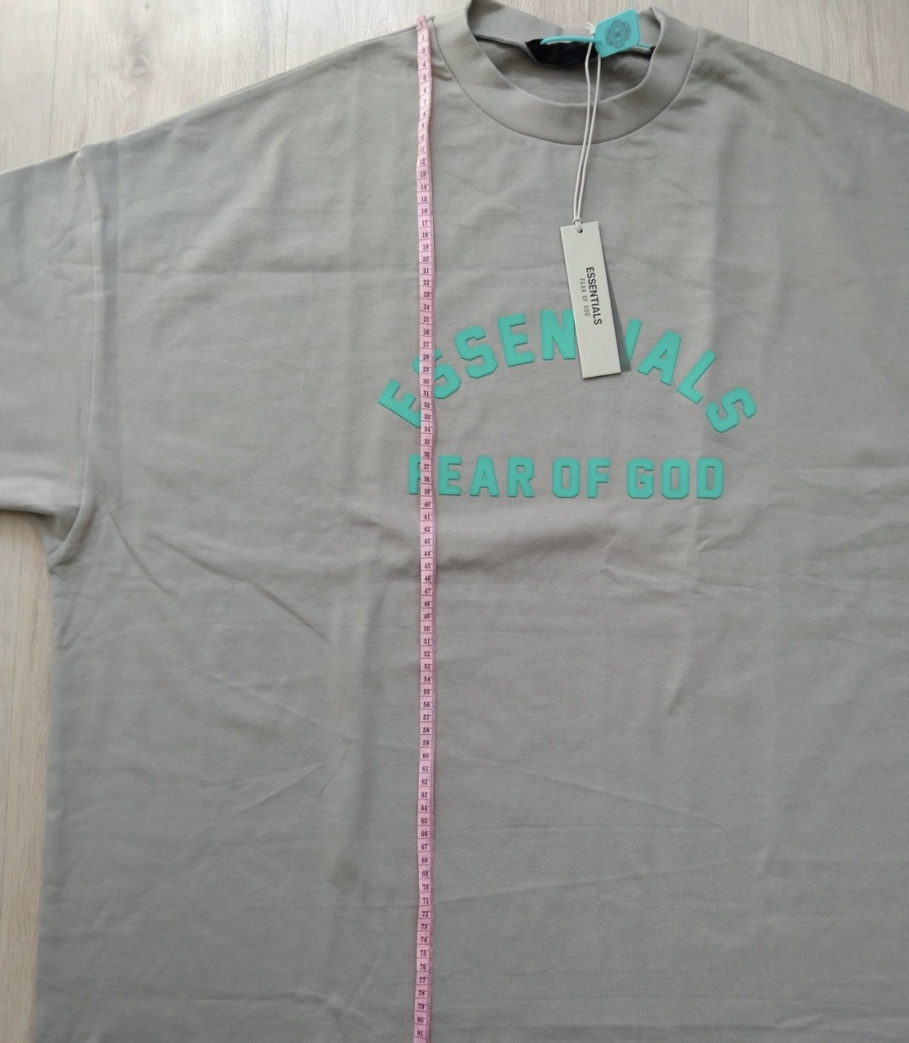 custom review-Fear of God Essentials SS24 Drop2 Crewneck T-Shirt T-Shirt Men's Grey