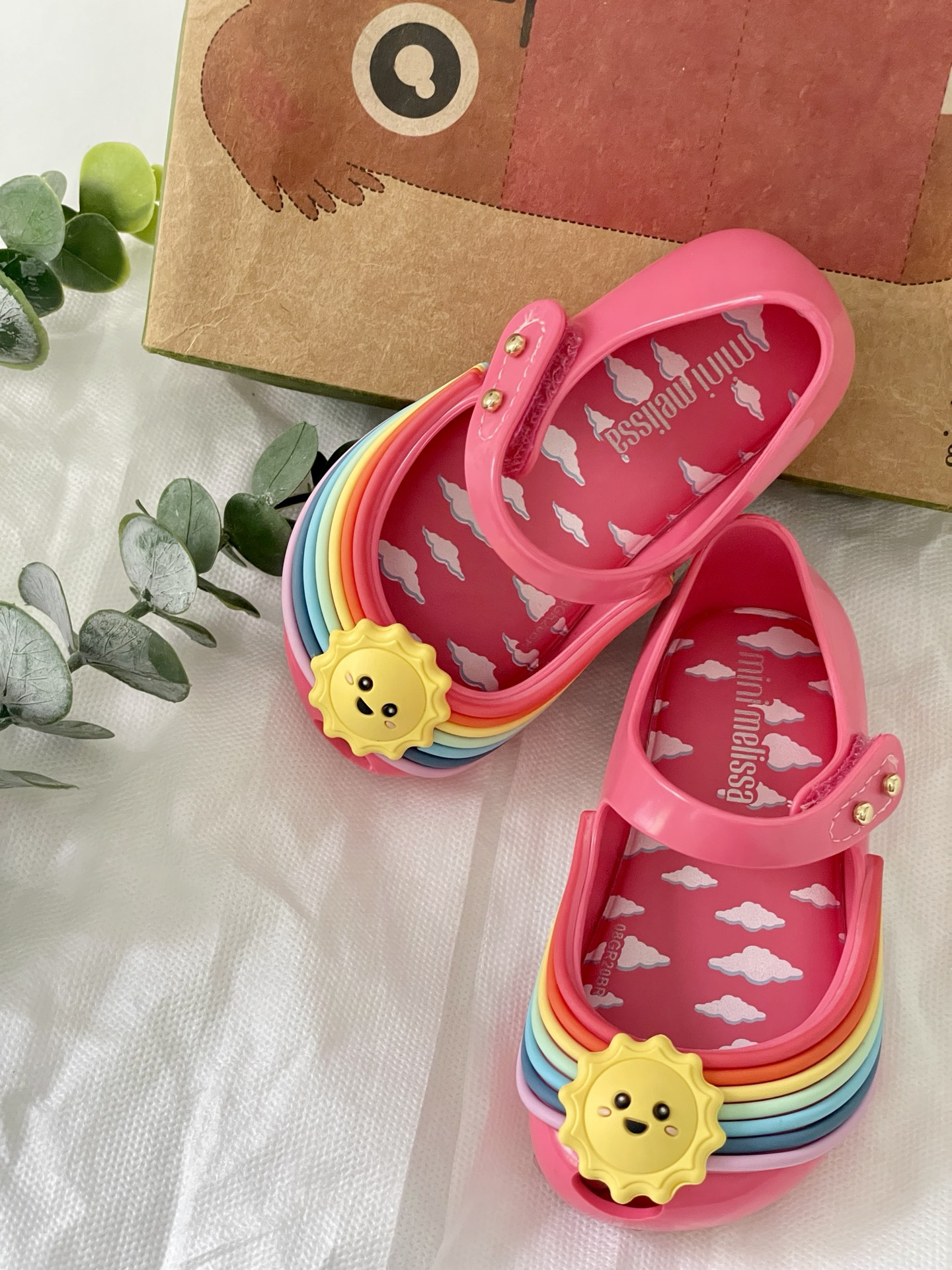 melissa mini梅丽莎晴天宝宝鱼嘴果冻鞋