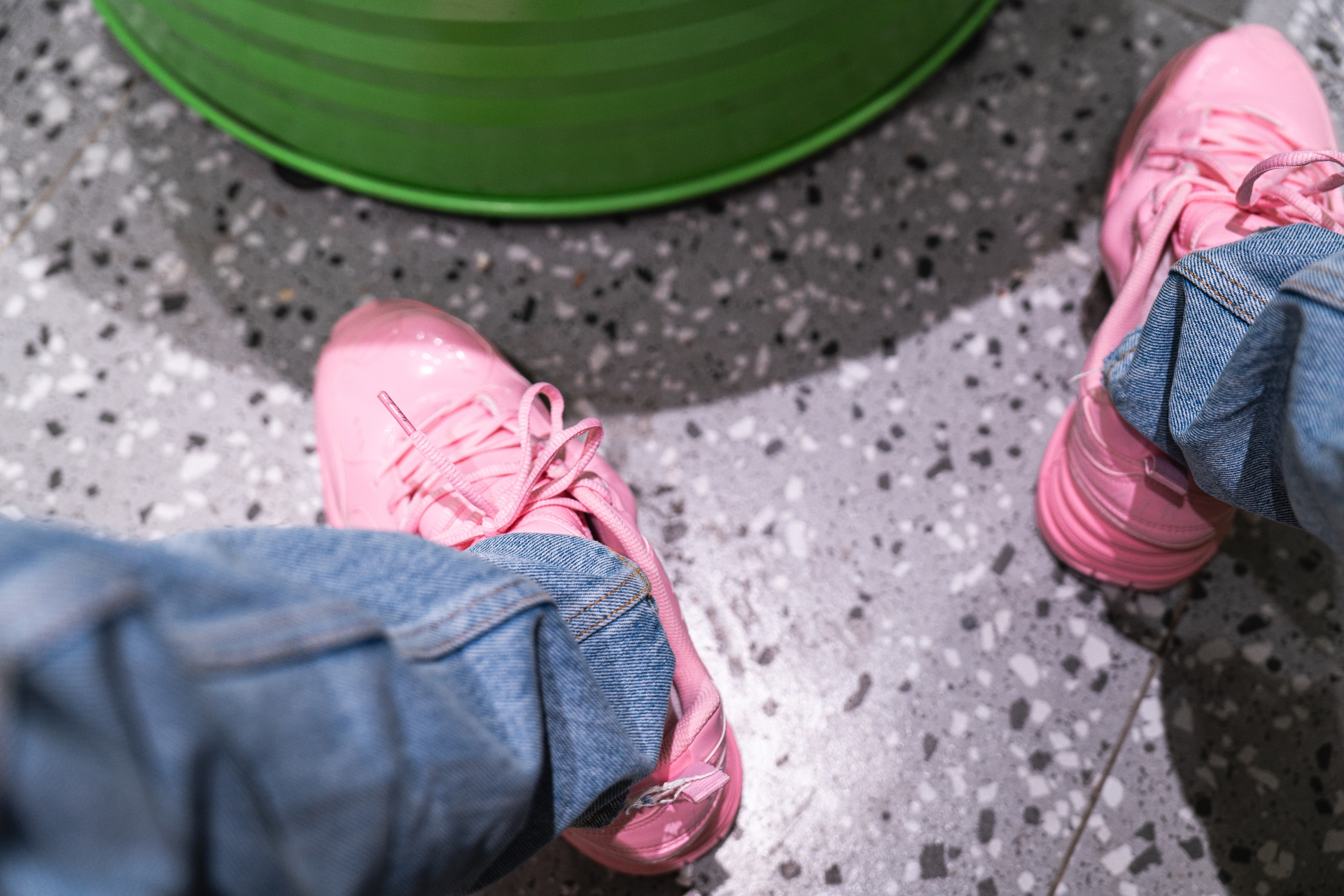 custom review-MARTINE ROSE x Nike Air King 4 Non Slip Легкий Низкий Топ Толстая Подошва Кроссовки Унисекс Розовые