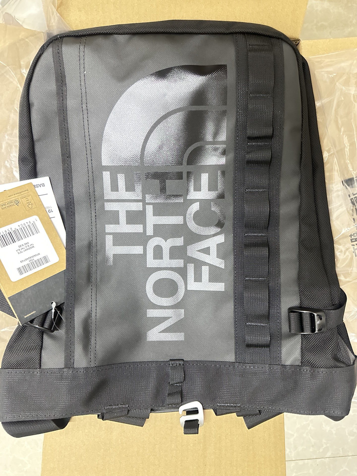 custom review-Рюкзак The North Face 19L для активного отдыха сумка полиэстер черный унисекс