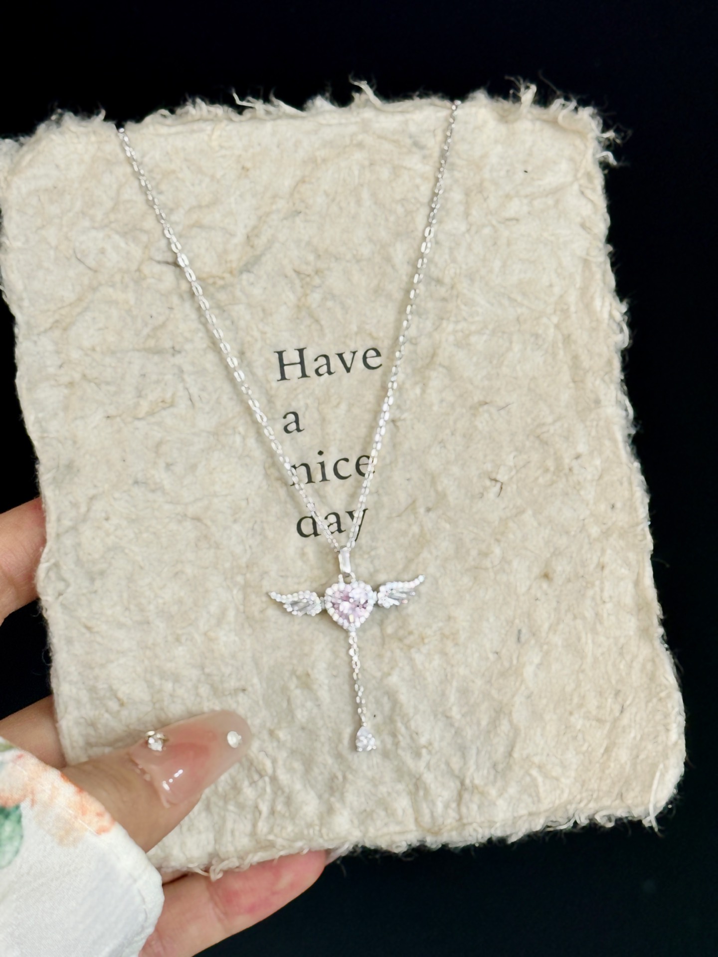 live分享 | 我可爱的小天使项链