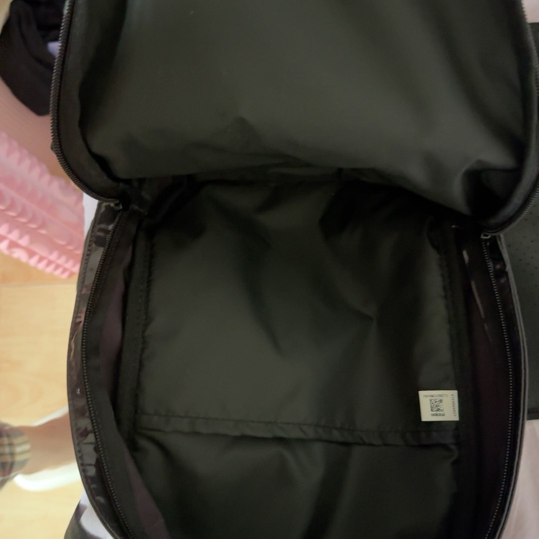 custom review-Adidas Полиэстер Рюкзак Стандартный (Standard) Унисекс Фиолетовый