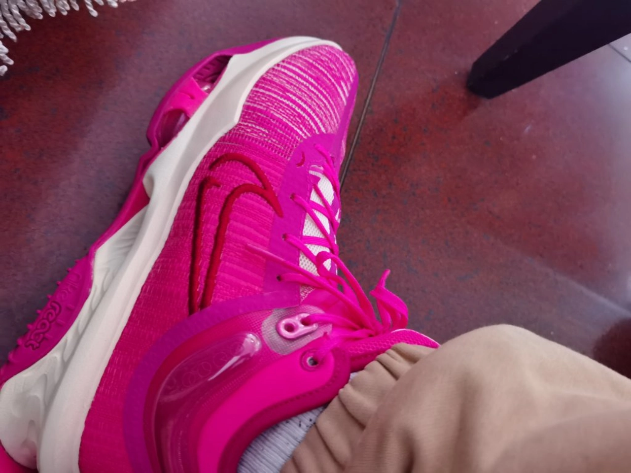 custom review-Nike Air Zoom г.T. Jump 2 MID Топ Баскетбольные кроссовки Мужской Розовый