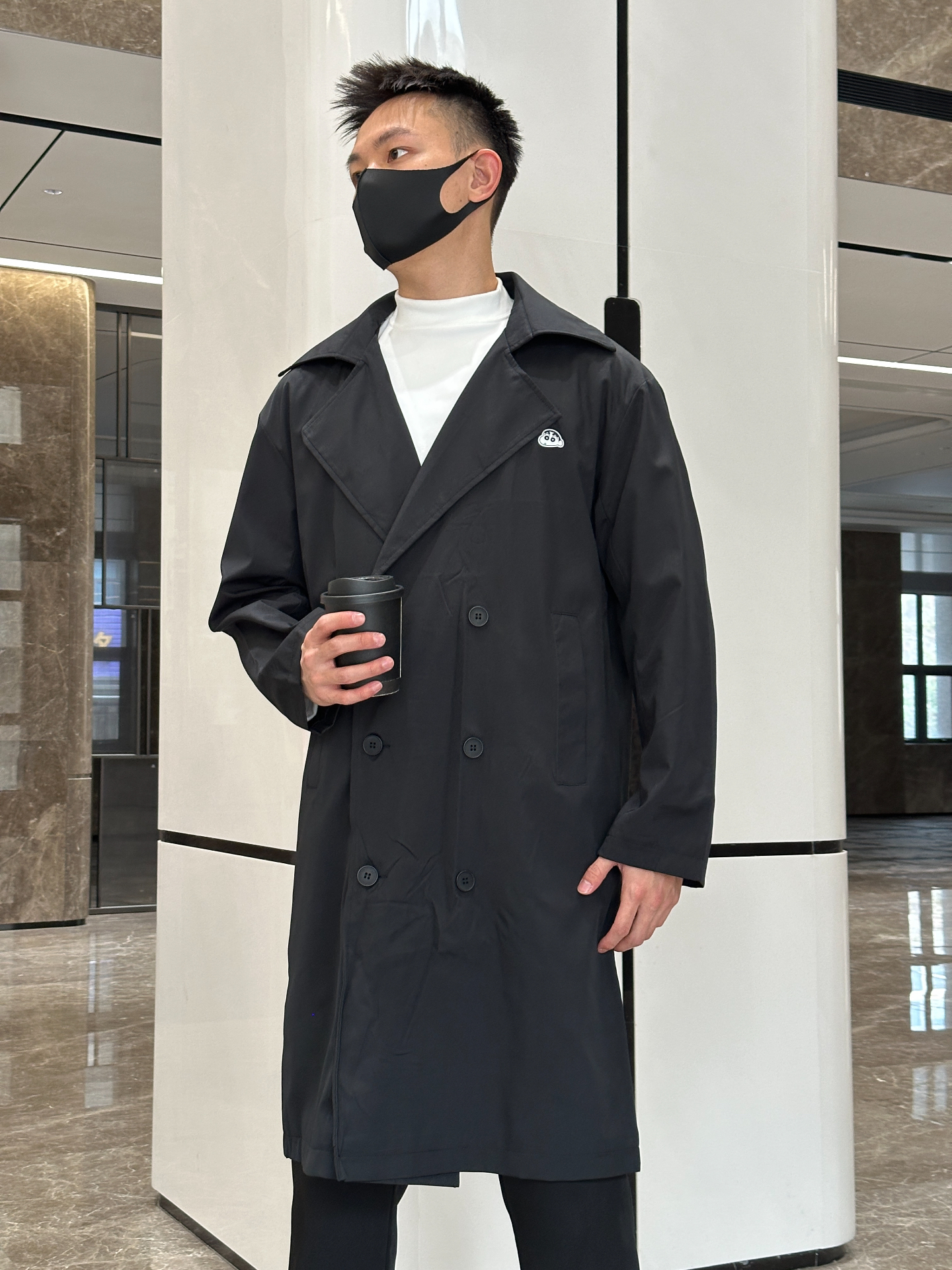 男生穿风衣是真的帅!