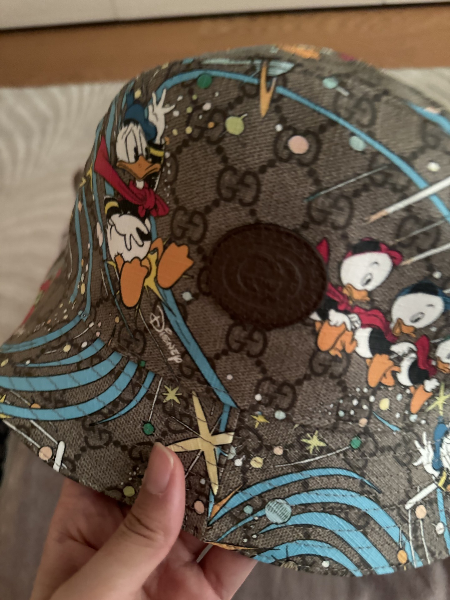 custom review-GUCCI Disney x Gucci Шляпы ведра Мужской