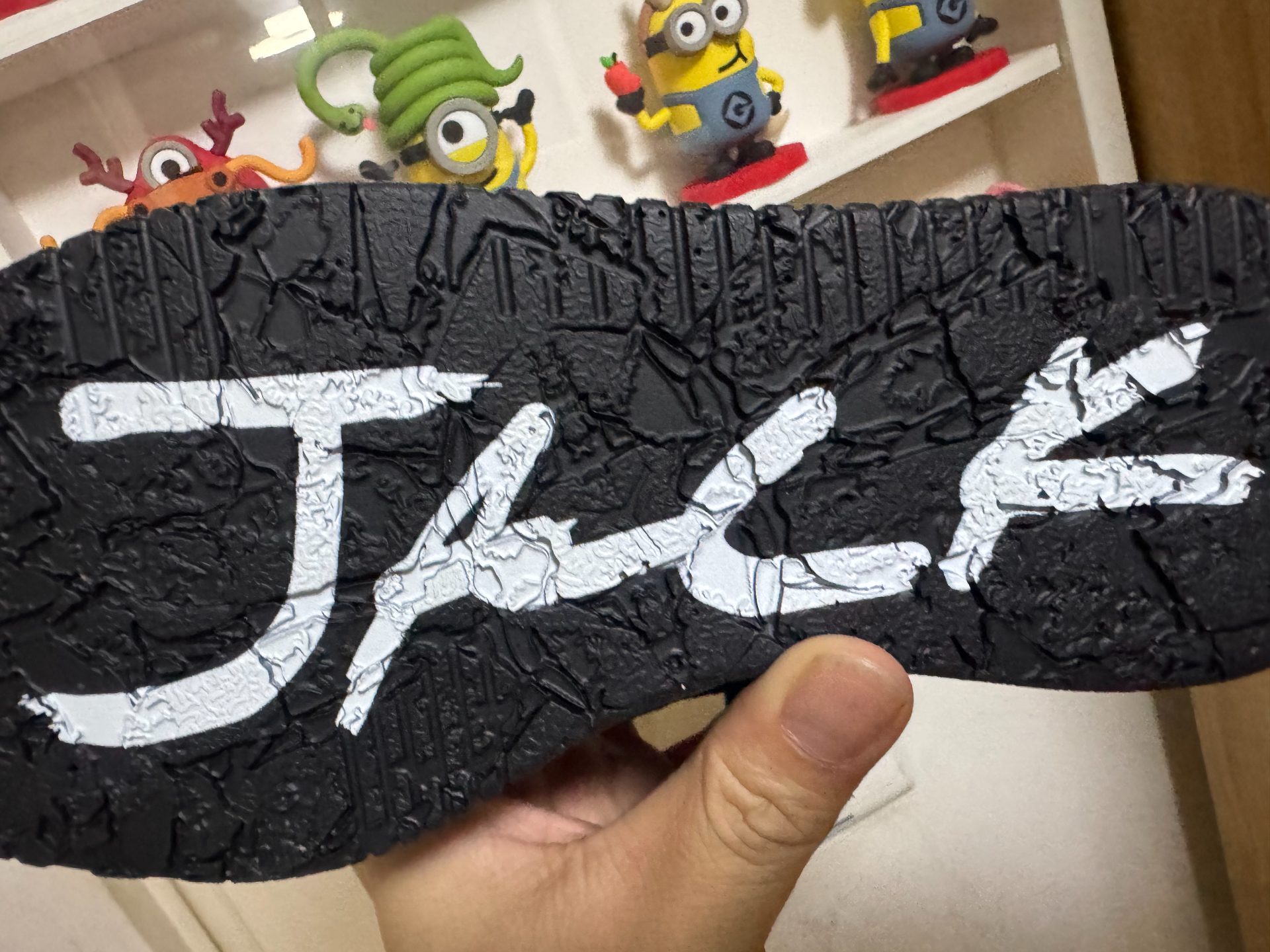 custom review-Travis Scott x Jordan Jumpman Джек Шок Абсорберы Противоскользящие Низкие Баскетбольные Кроссовки Унисекс Темный Мокко Черный