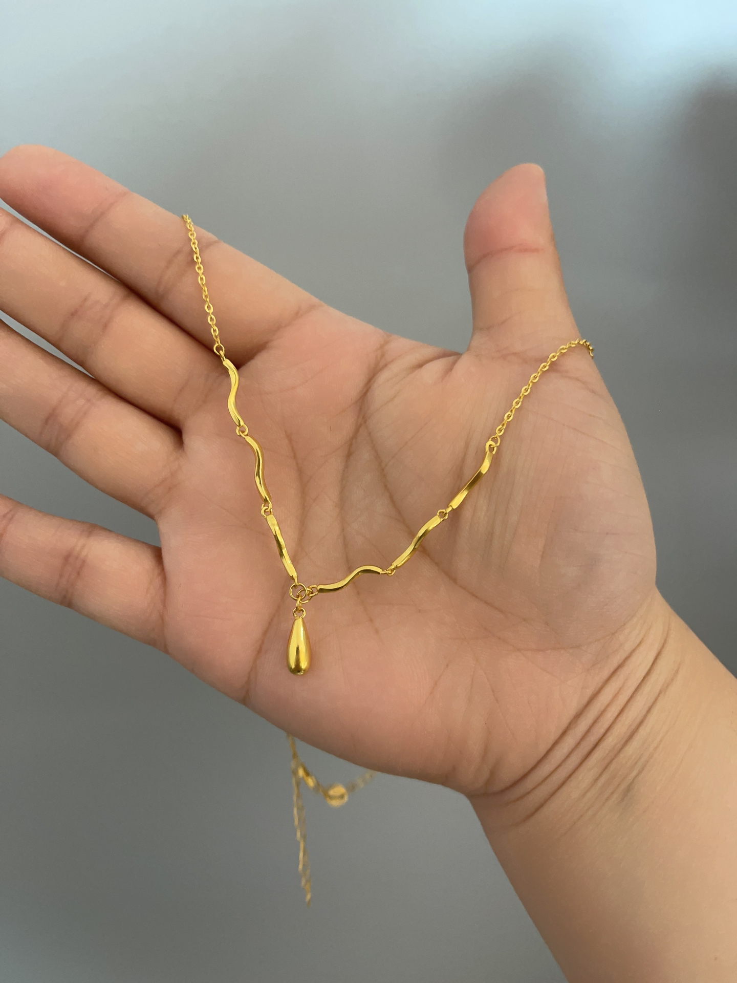 一眼看上的水滴项链