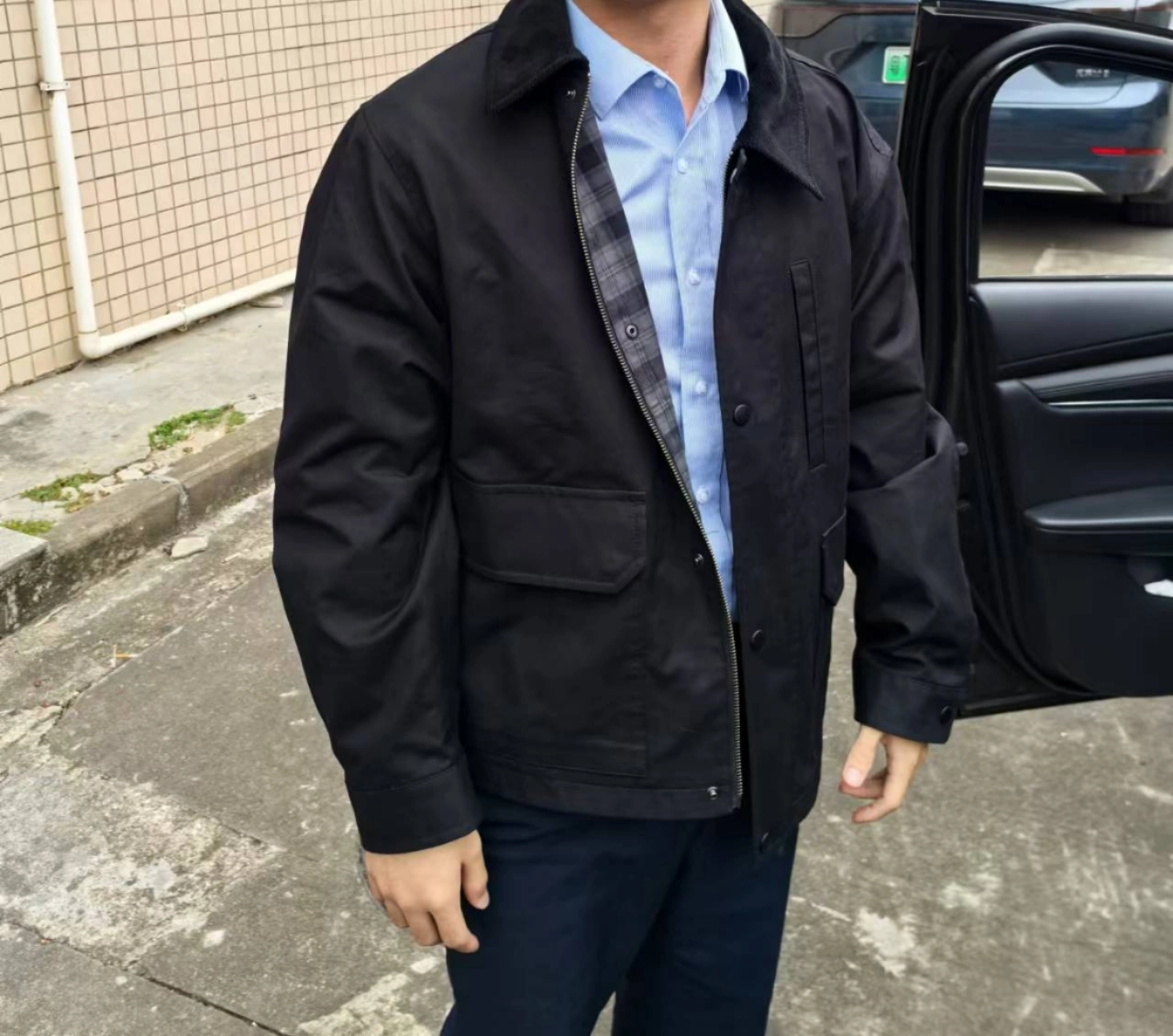 custom review-UNIQLO Куртки и Пальто Мужской Черный