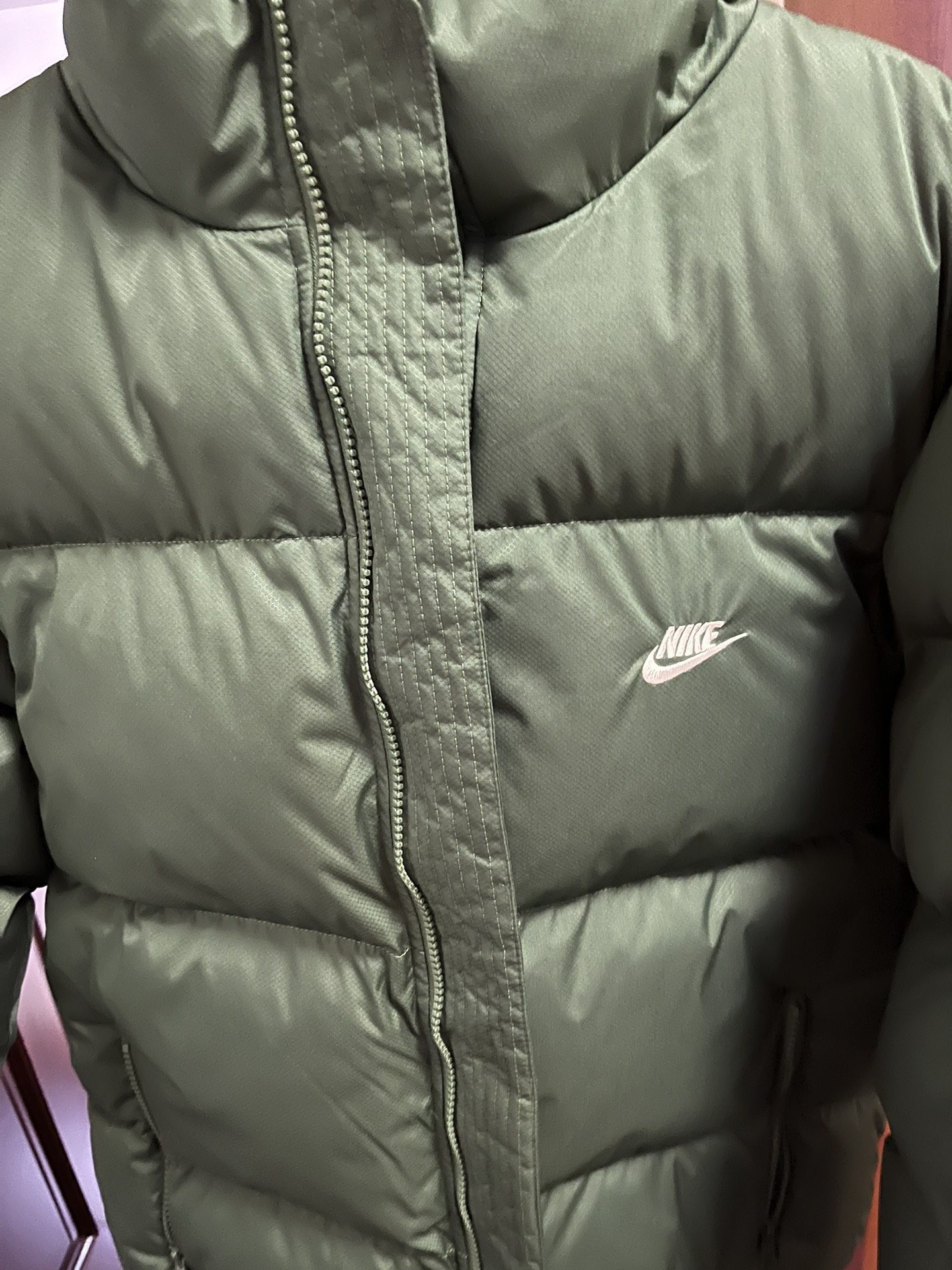 custom review-Nike Pine Green Мужские Куртки