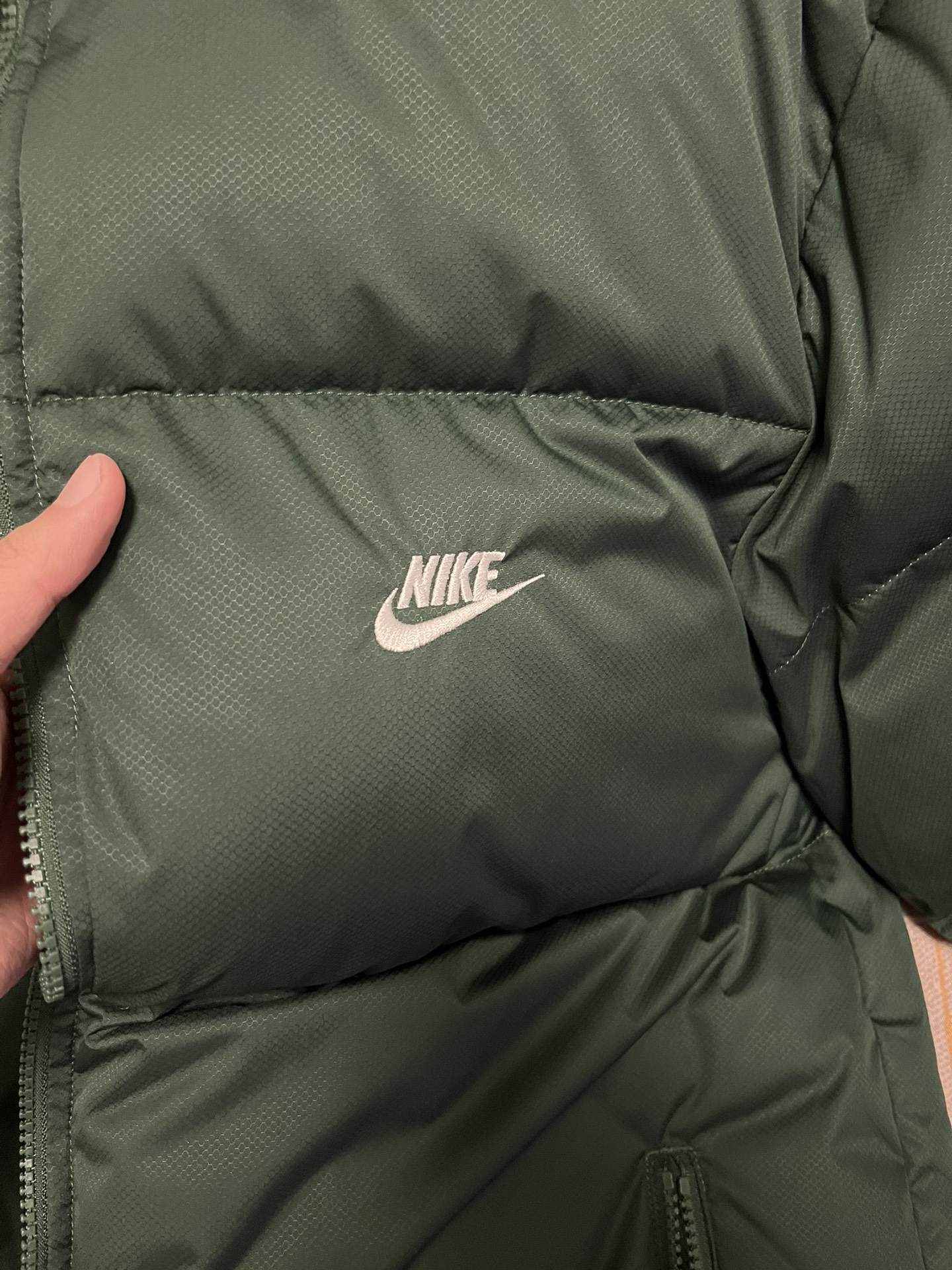custom review-Nike Pine Green Мужские Куртки
