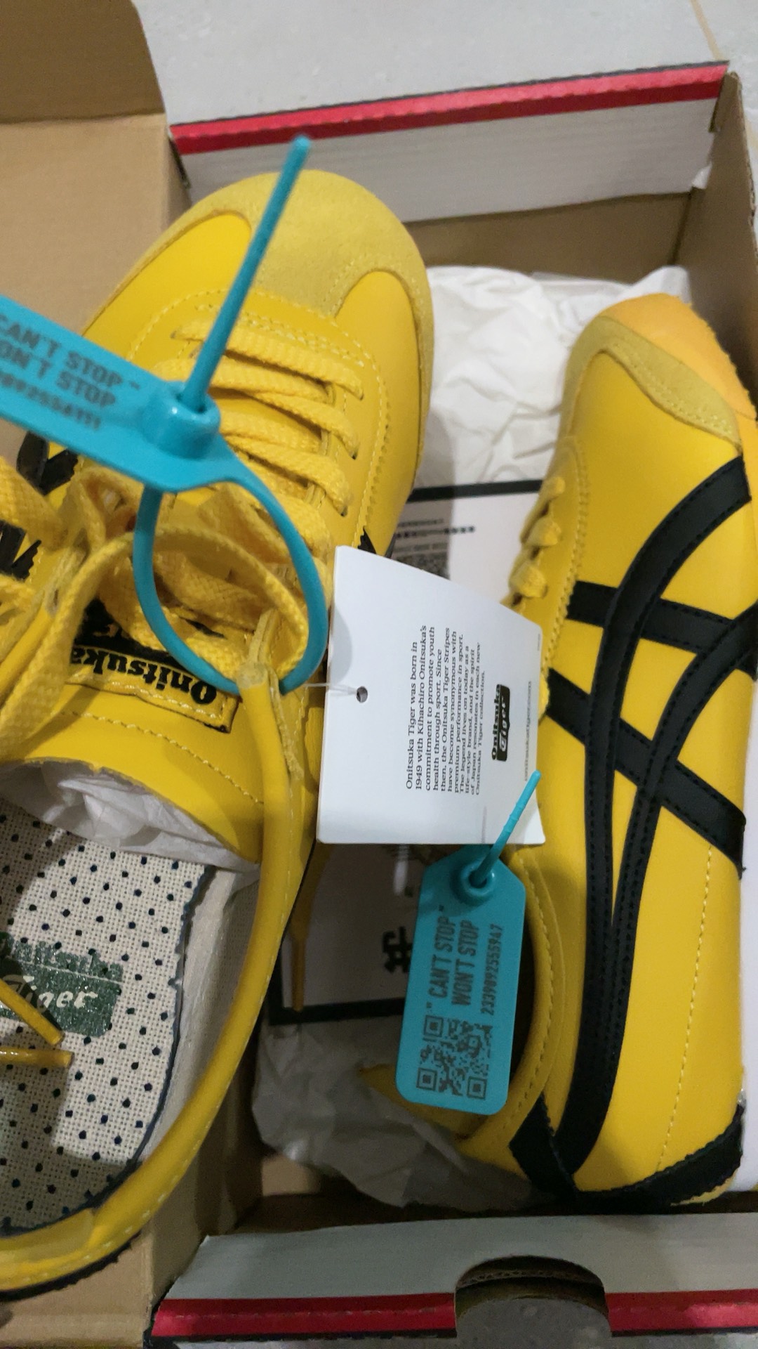 custom review-Onitsuka Tiger MEXICO 66 Slip-resistant Low Top Повседневная обувь Унисекс Желтый
