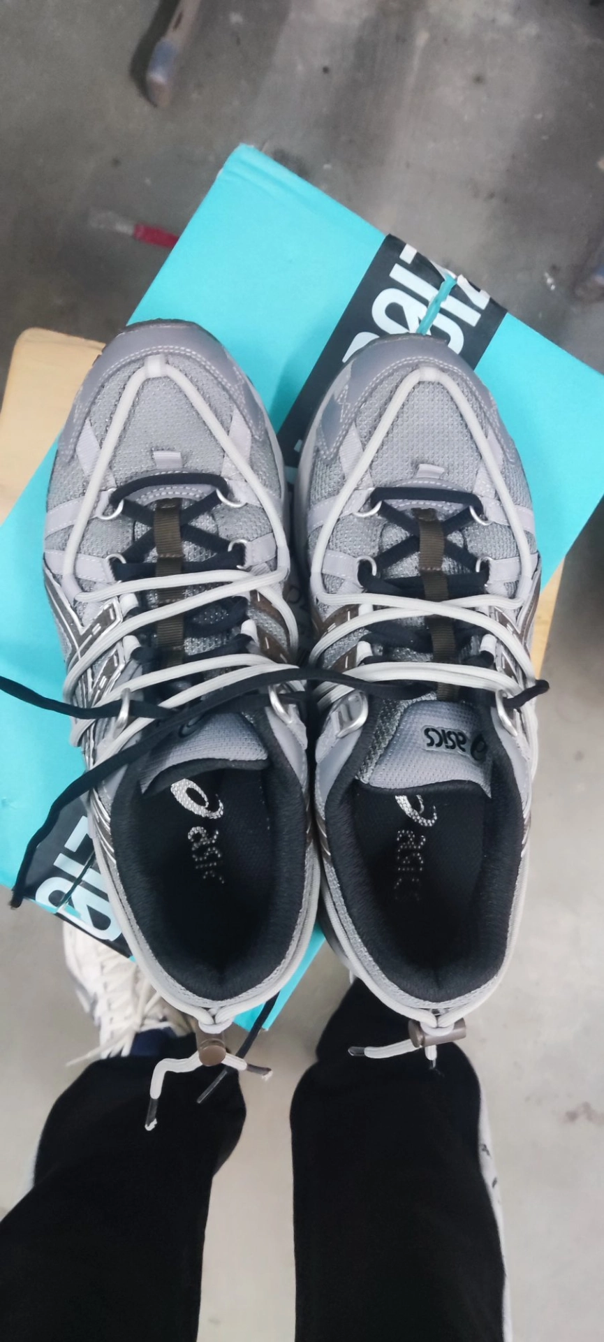 custom review-Asics Gel Kahana TR V2 Текстиль Синтетическая кожа Спортивная низкая повседневная обувь Унисекс Серый Коричневый