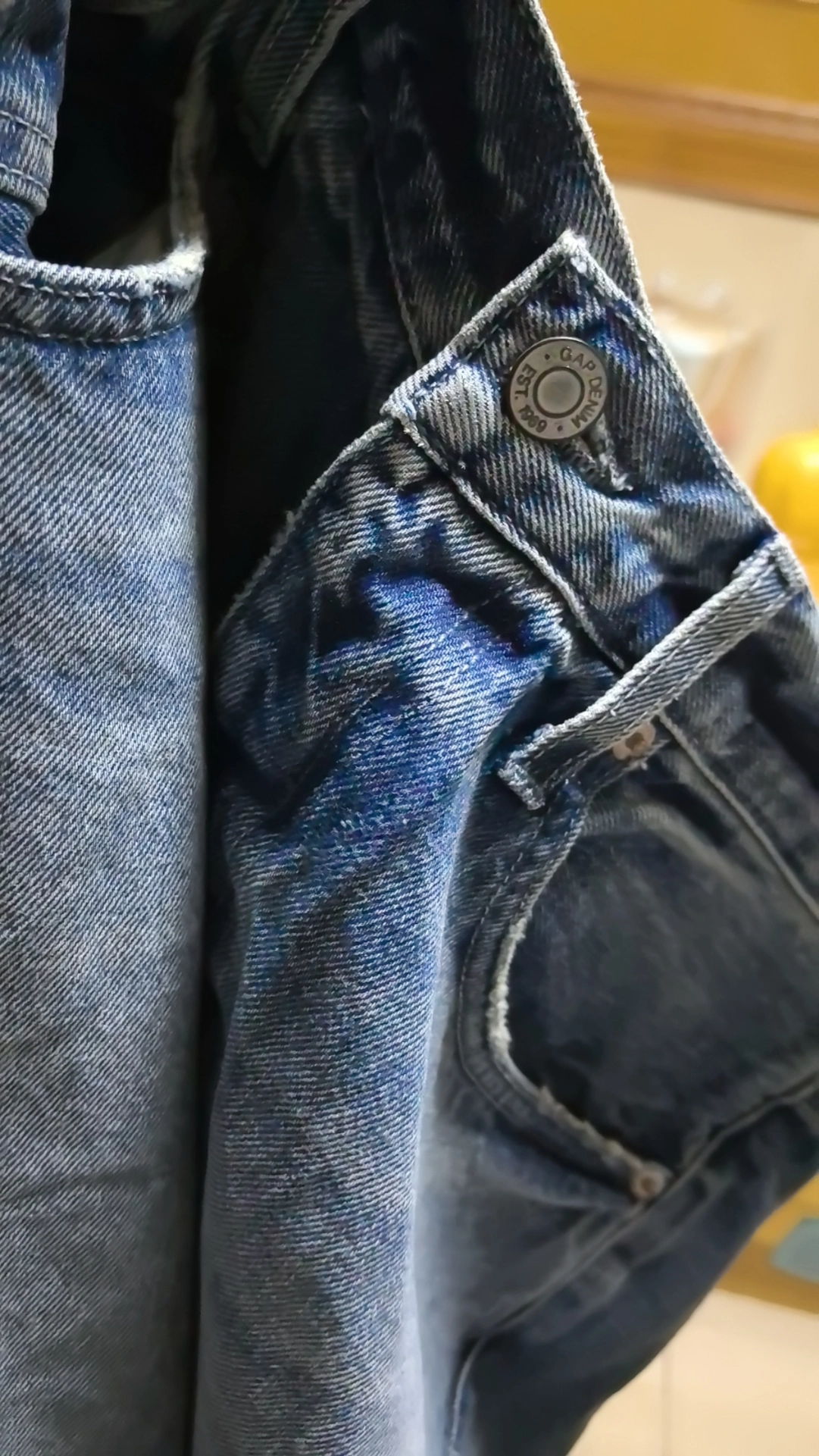 custom review-Yeezy X Gap X Balenciaga Джинсы Унисекс Blue