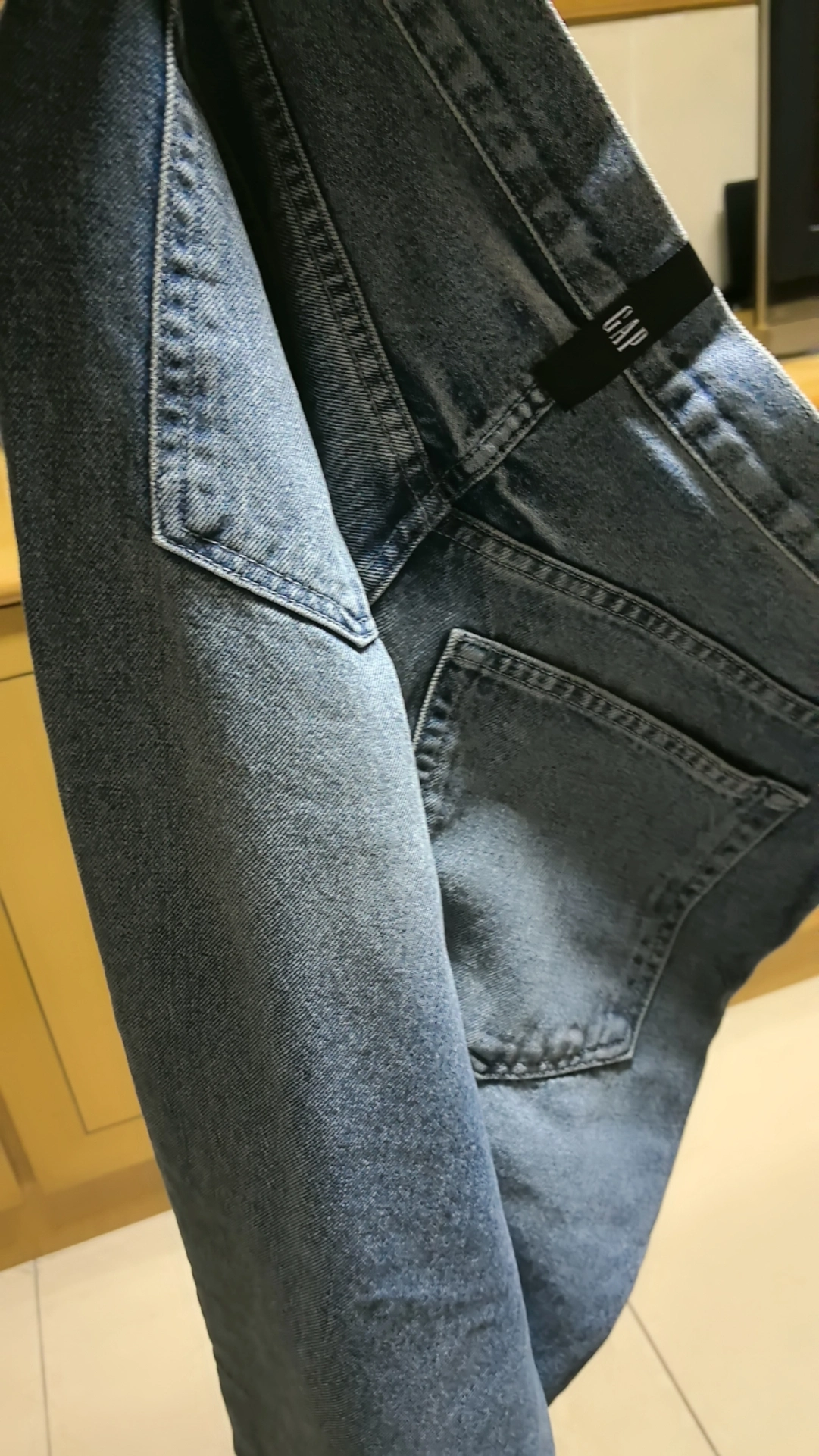 custom review-Yeezy X Gap X Balenciaga Джинсы Унисекс Blue