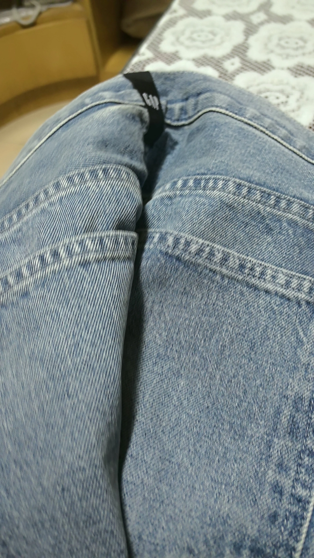 custom review-Yeezy X Gap X Balenciaga Джинсы Унисекс Blue