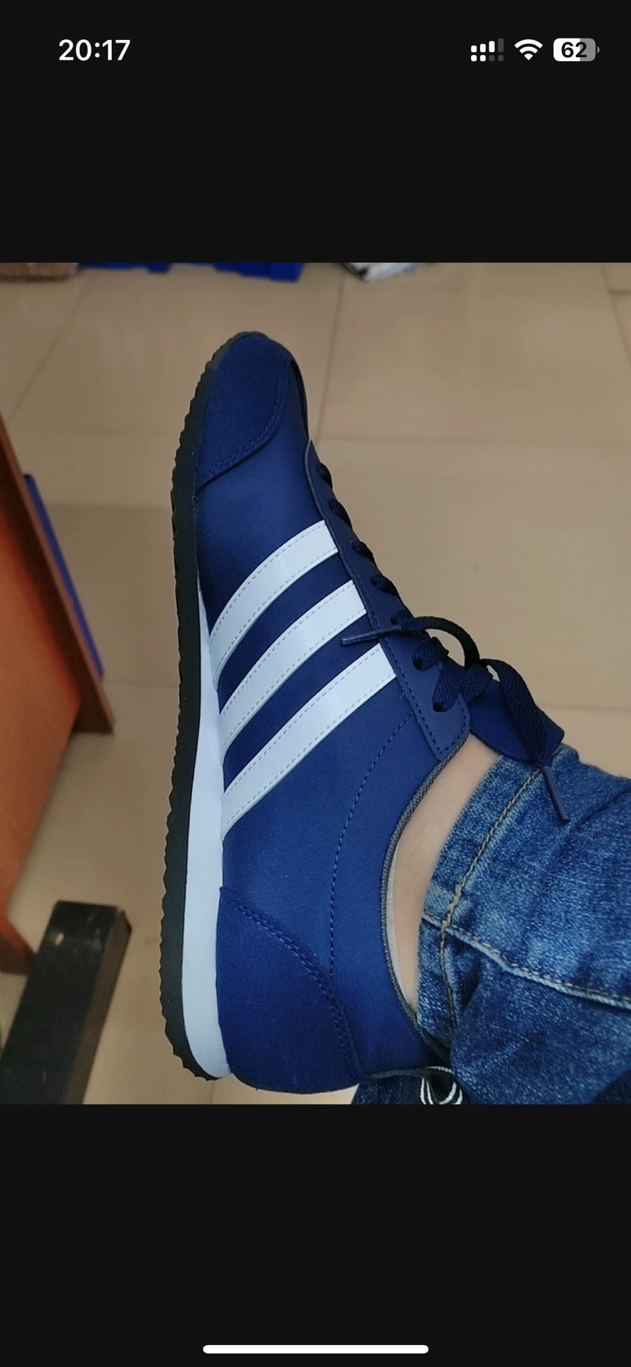 custom review-ADIDAS NEO VS JOG 2,0 Дышащий и Износостойкий Низкий Топ Повседневные Городские Кроссовки для Коммутации и Бега Унисекс Сине-Белый