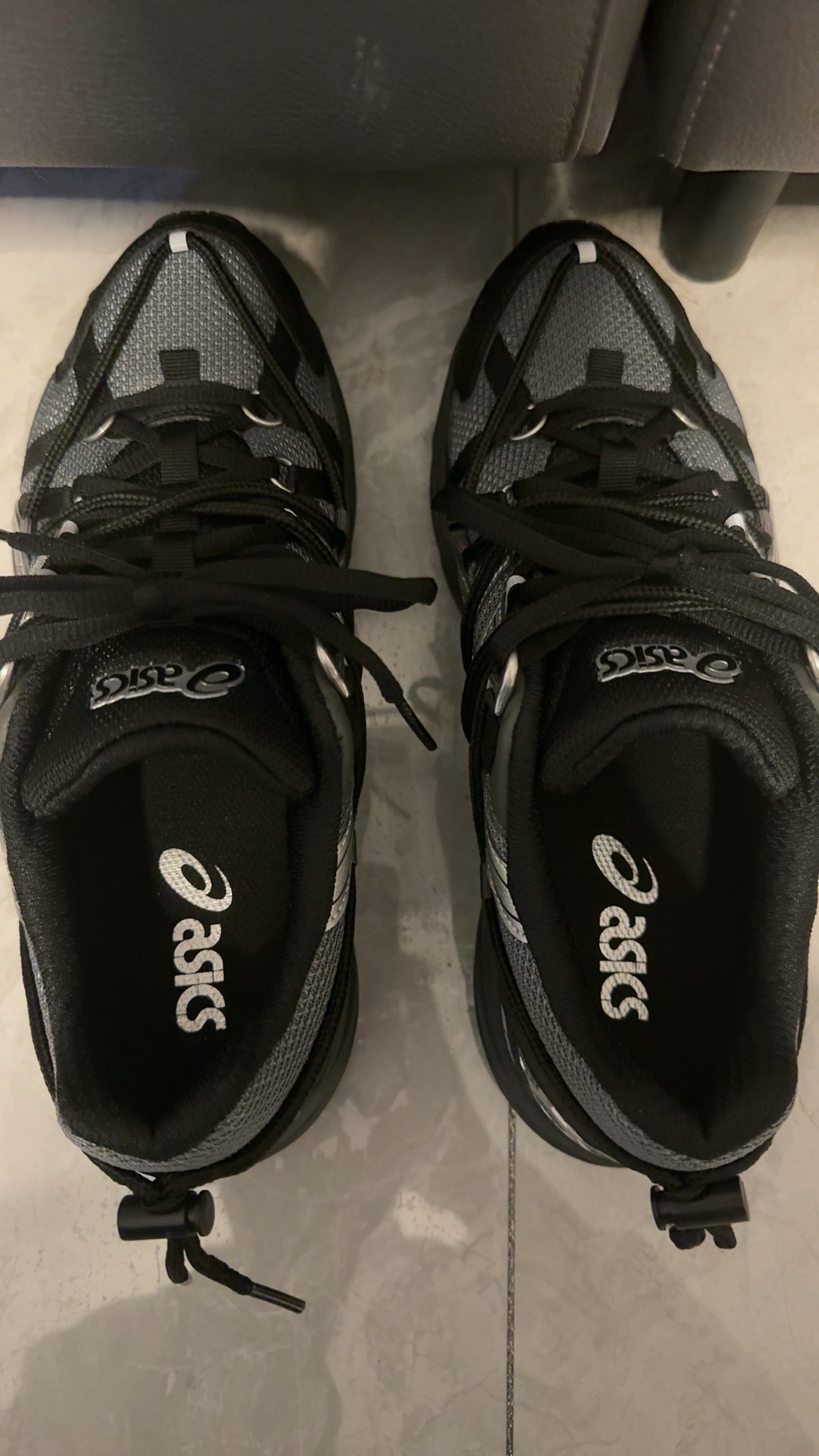 custom review-ASICS Gel Kahana TR v2 Low Топ Повседневная Обувь Унисекс Черный Серебряный