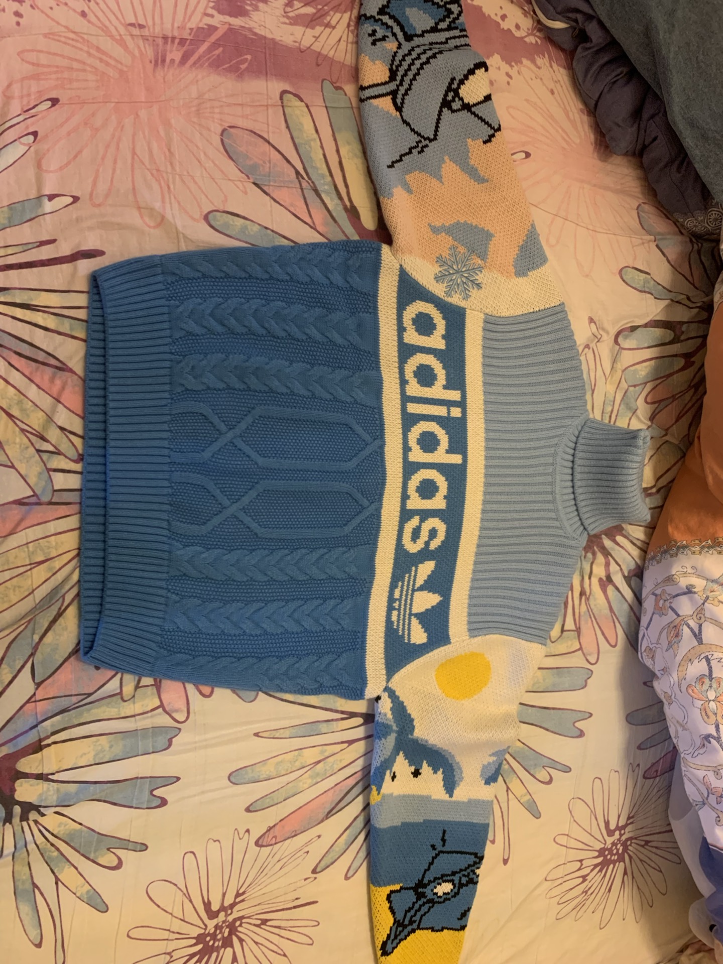 custom review-Adidas Originals Трикотаж Международная версия Унисекс Синий