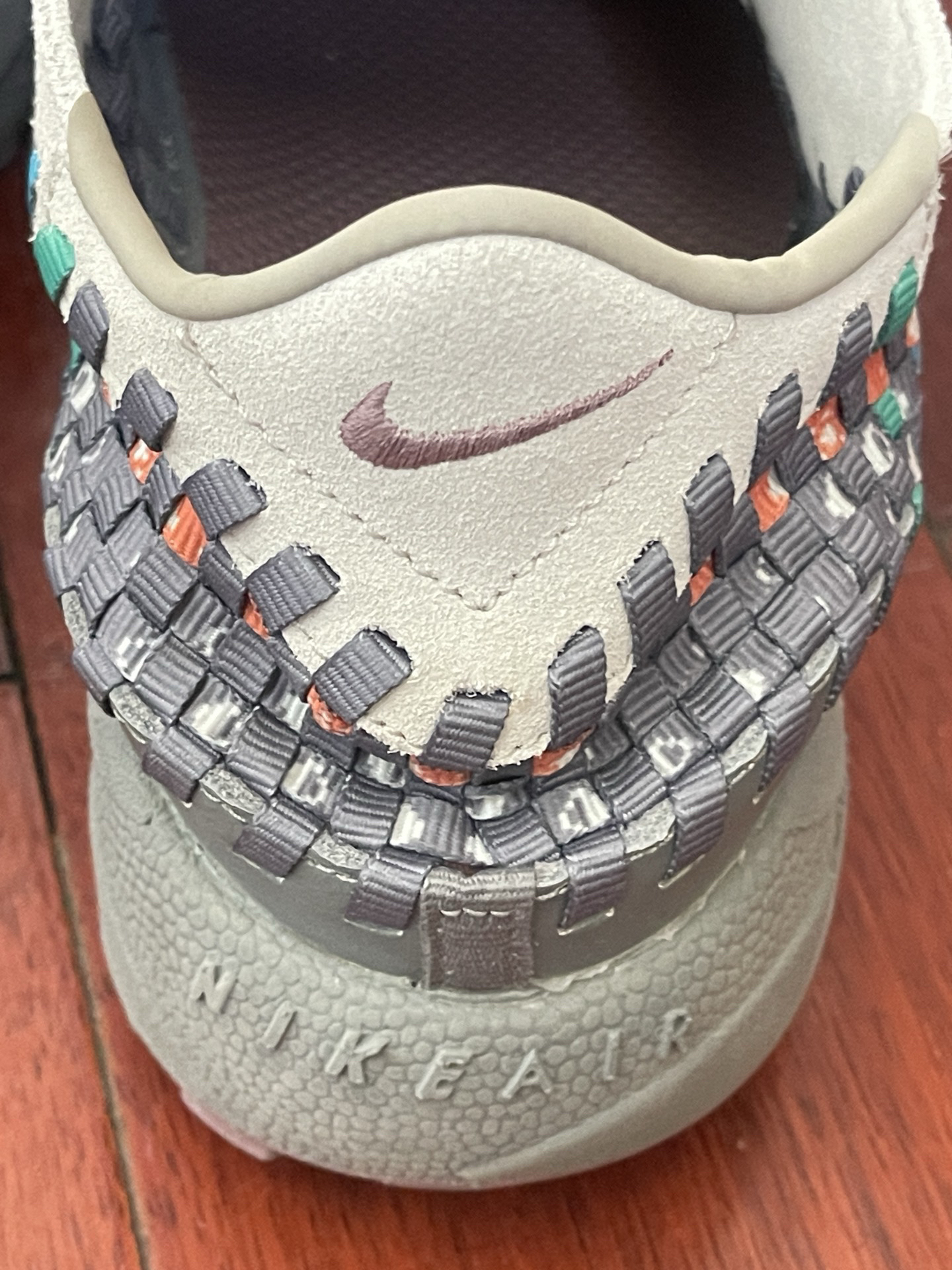 custom review-Nike Air Footscape Low Топ Повседневная обувь Унисекс Бежево-серый