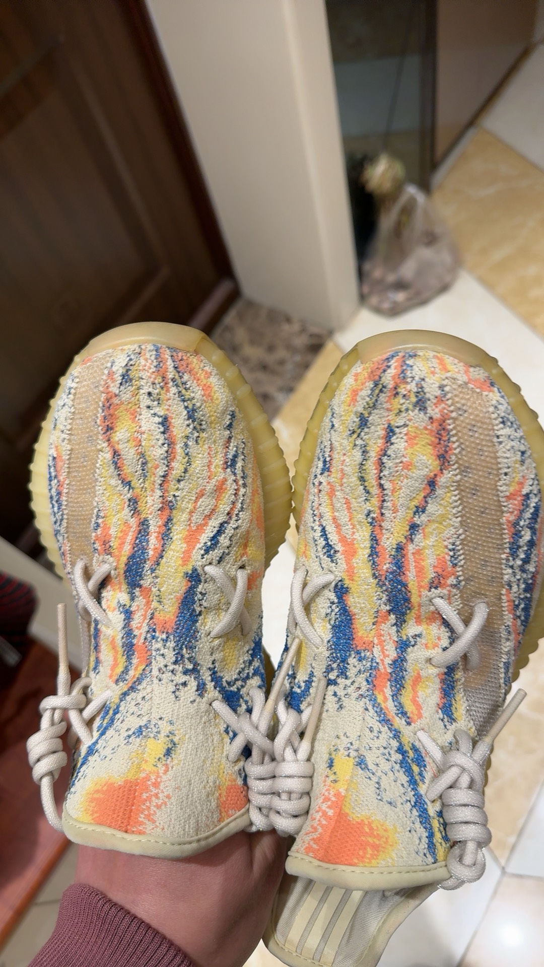 custom review-Adidas Originals Yeezy Boost 350 V2 'Dark SALT' Низкий Топ Повседневная Обувь Унисекс Черный