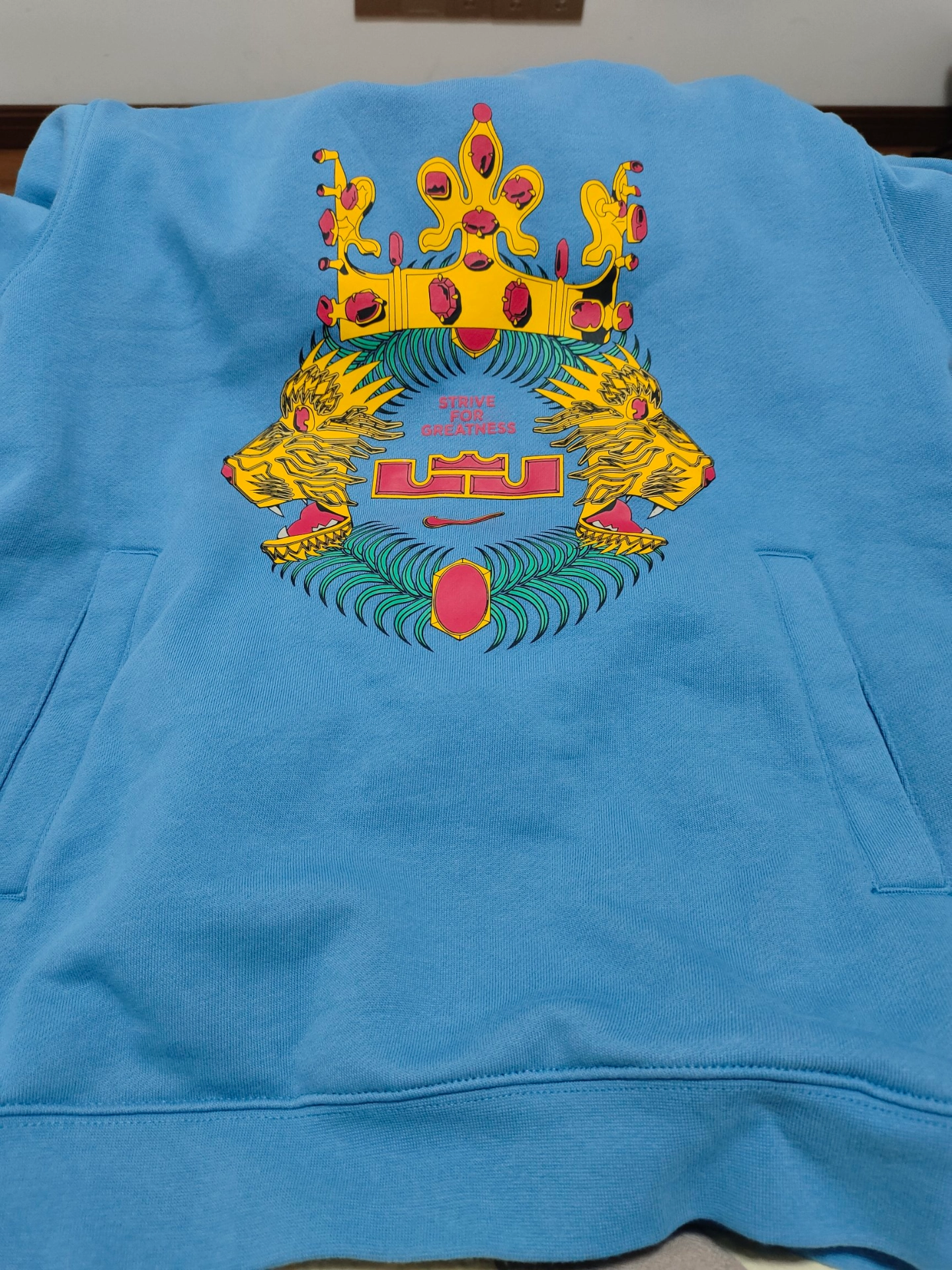 custom review-Nike Синий Мужской Свитшот