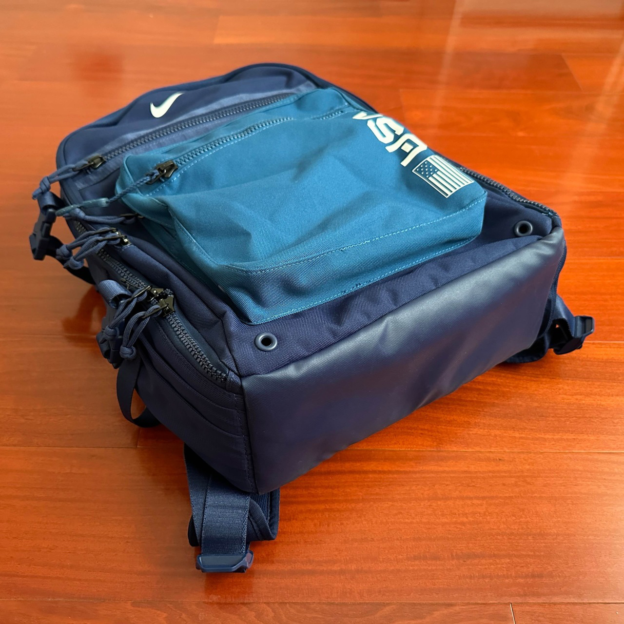 nike 耐克 usa美国队团队训练精英系列气垫肩带运动双肩背包书包