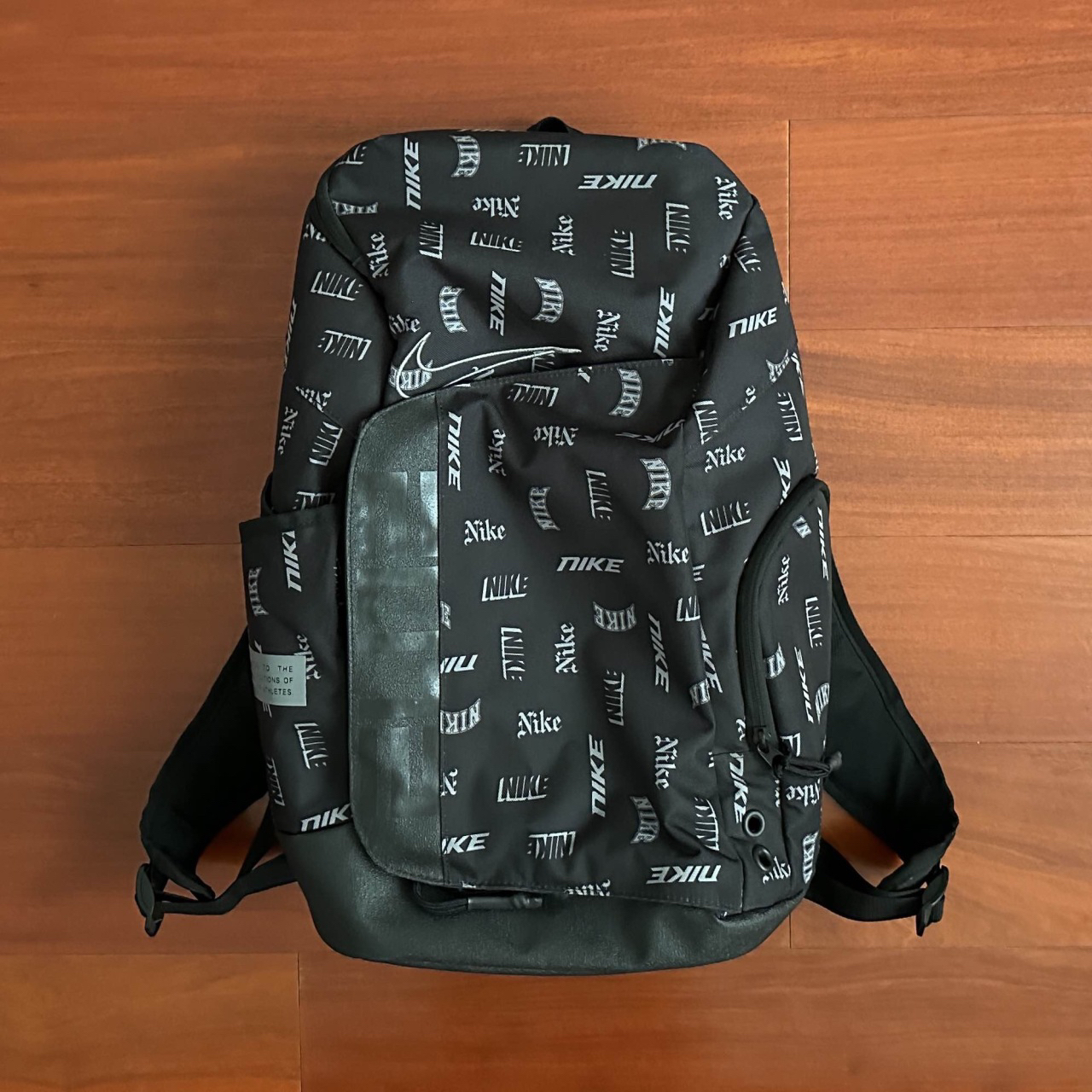 nike 耐克 通用 精英篮球系列气垫肩带休闲运动双肩背包书包