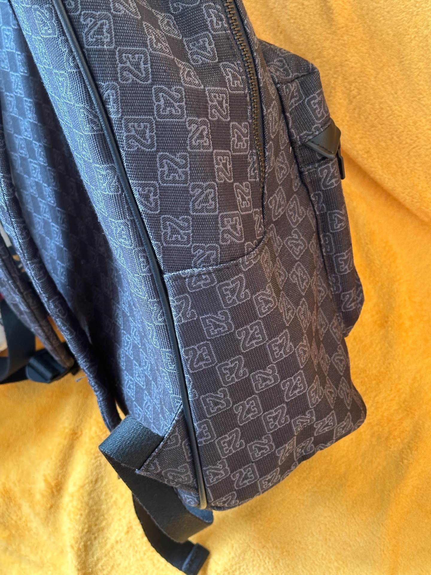 custom review-Jordan Polyester Backpack Medium Men's Black Джордан Полиэстер Рюкзак Средний Мужской Черный