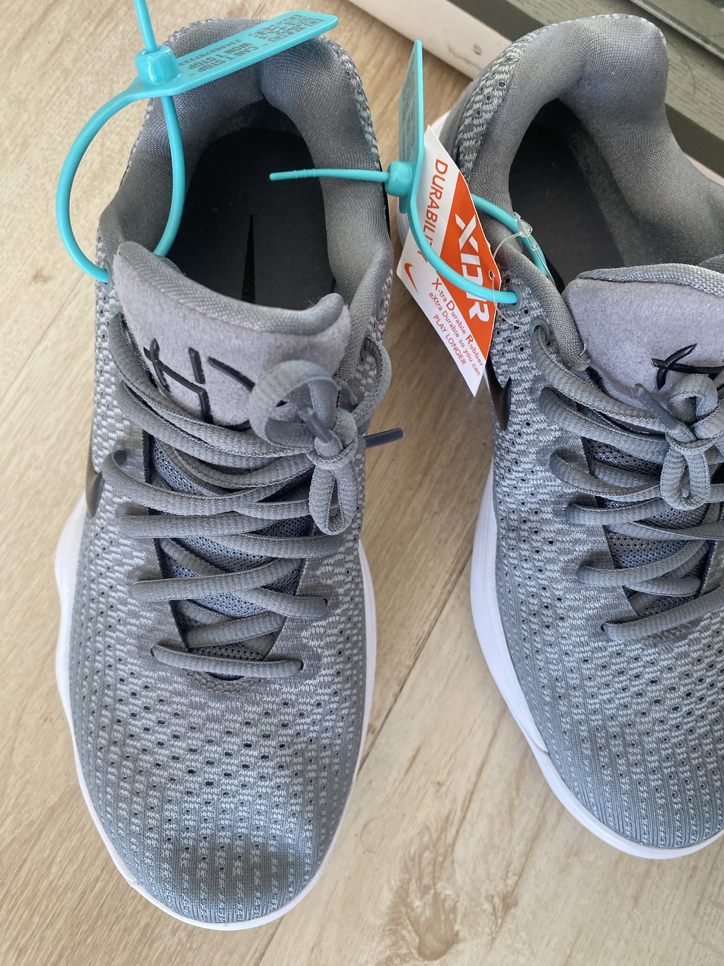 custom review-Nike Hyperdunk 2017 Low Топ Баскетбольные кроссовки Унисекс Серый