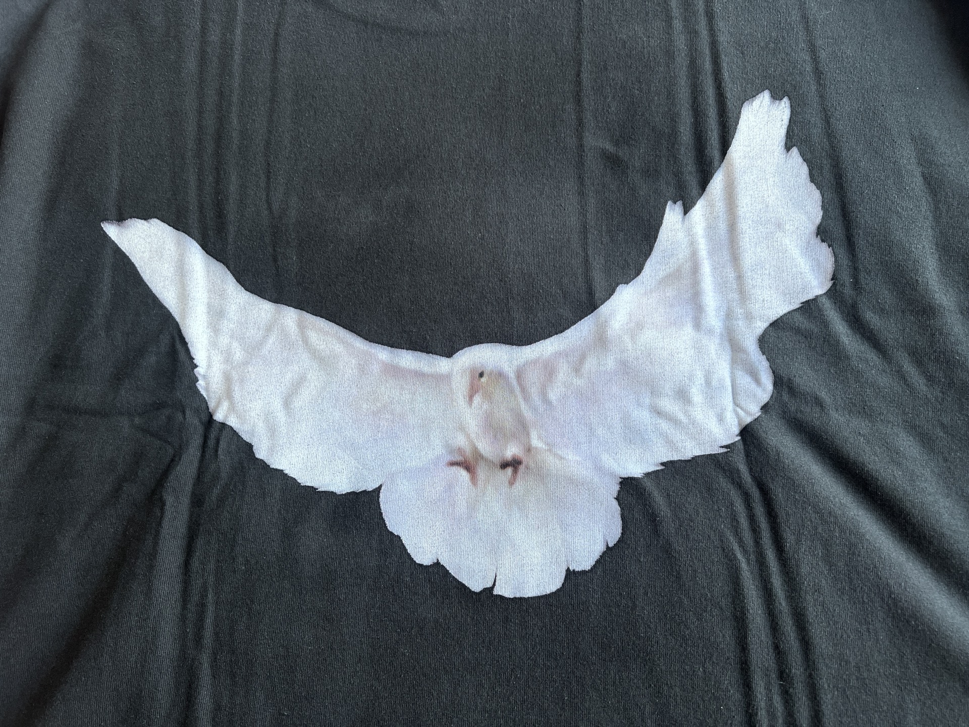 custom review-YEEZY Gap Dove No Seam Tee Black