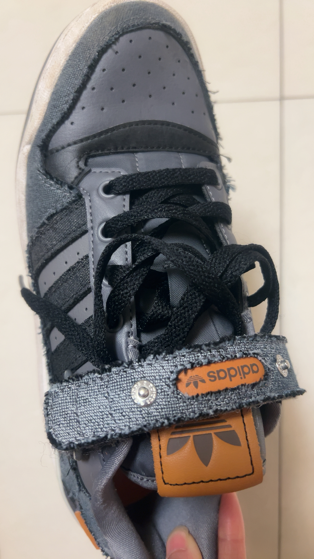 custom review-Adidas Originals FORUM Low Наклеенный Аbrasion Resistant Low Топ Скейтборд Кроссовки Унисекс Черный